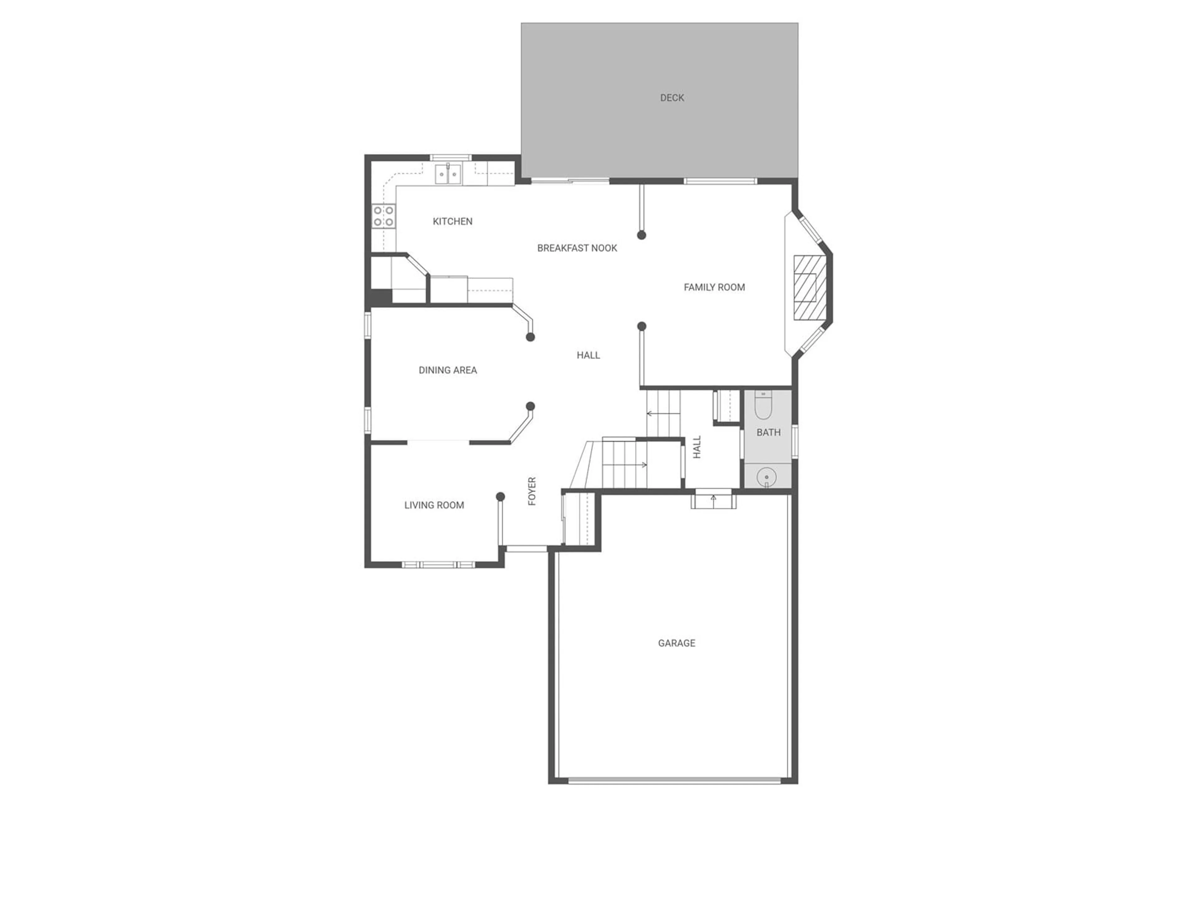 Floor plan for 108 DECHENE RD, Edmonton Alberta T6M2M9