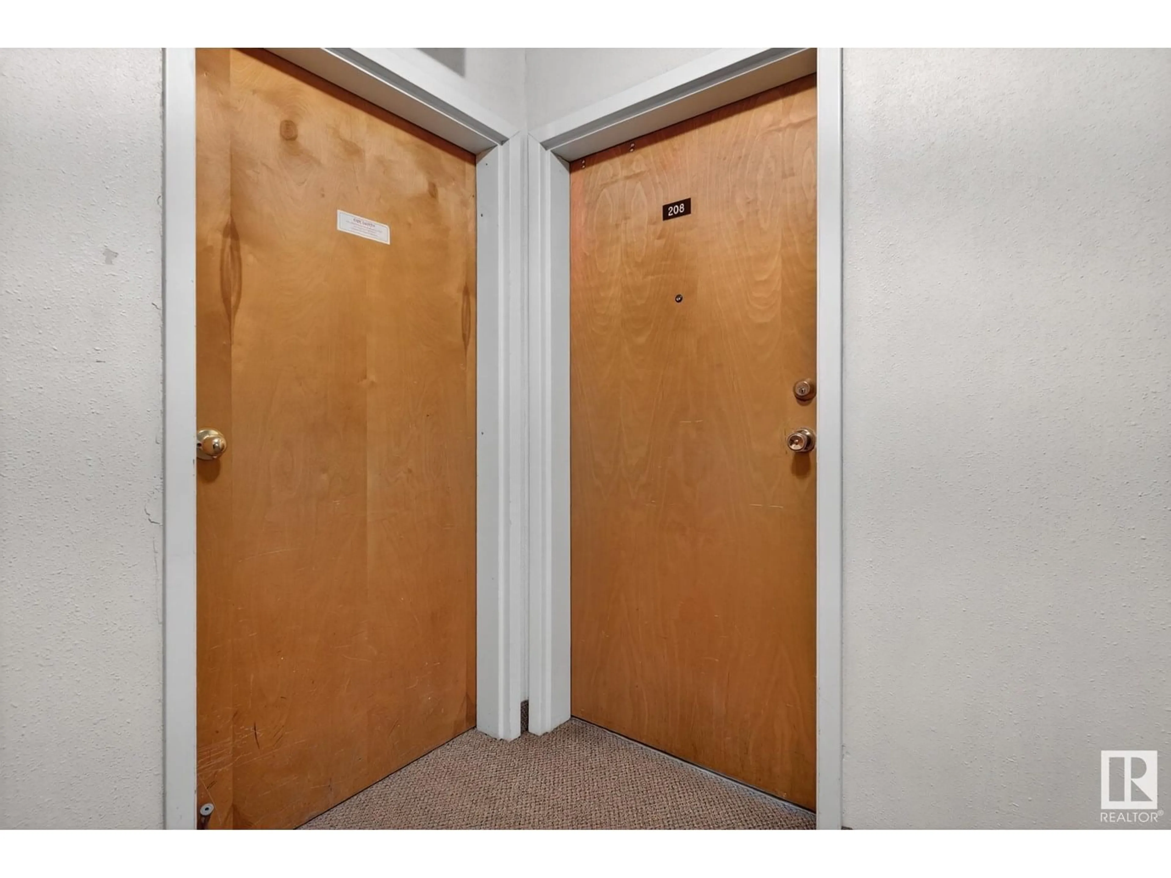Storage room or clothes room or walk-in closet for #208 - 10826 113 ST NW, Edmonton Alberta T5H3J2