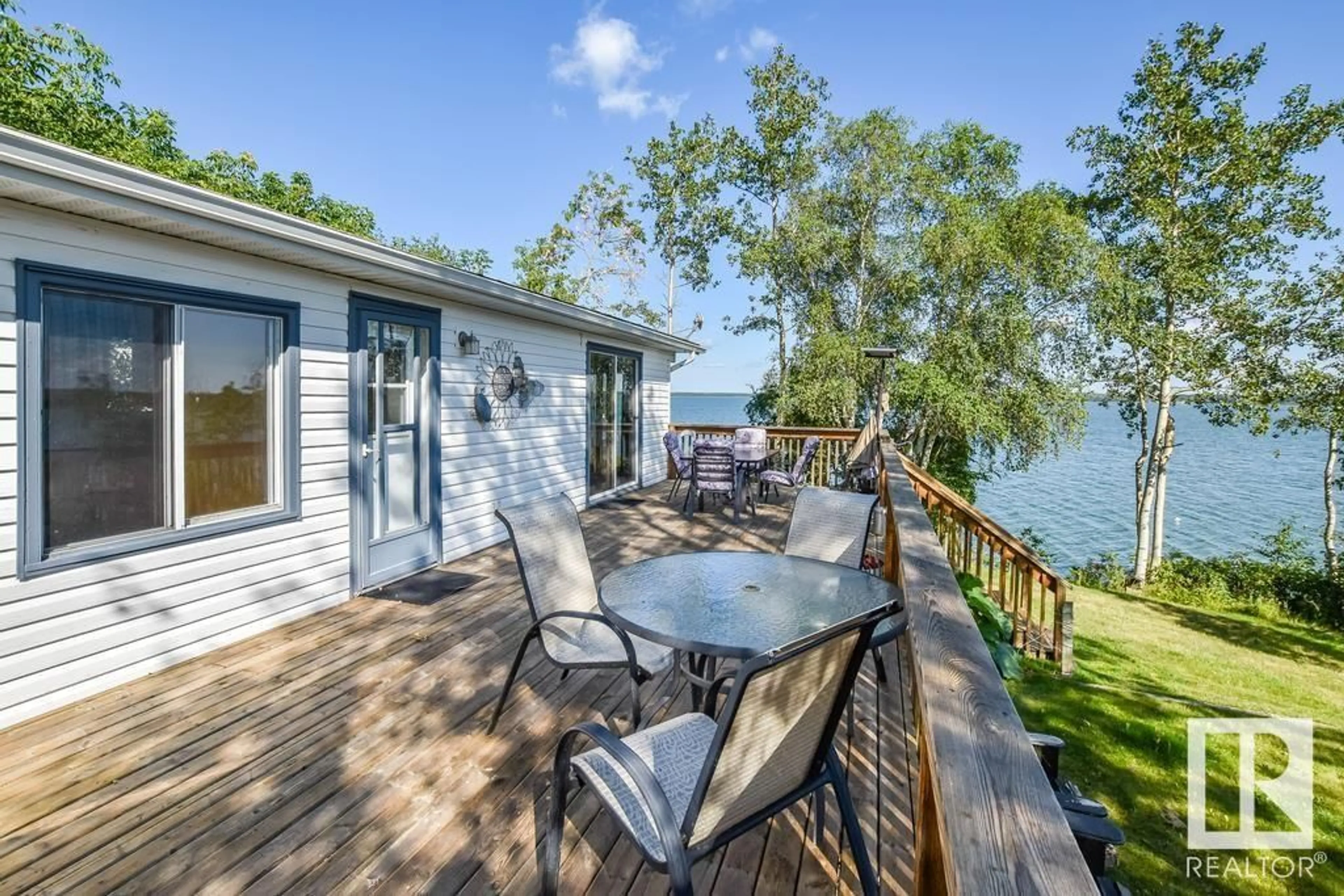 Patio, water/lake/river/ocean view for 320 PERCH CL, Rural Bonnyville M.D. Alberta T9N2J6