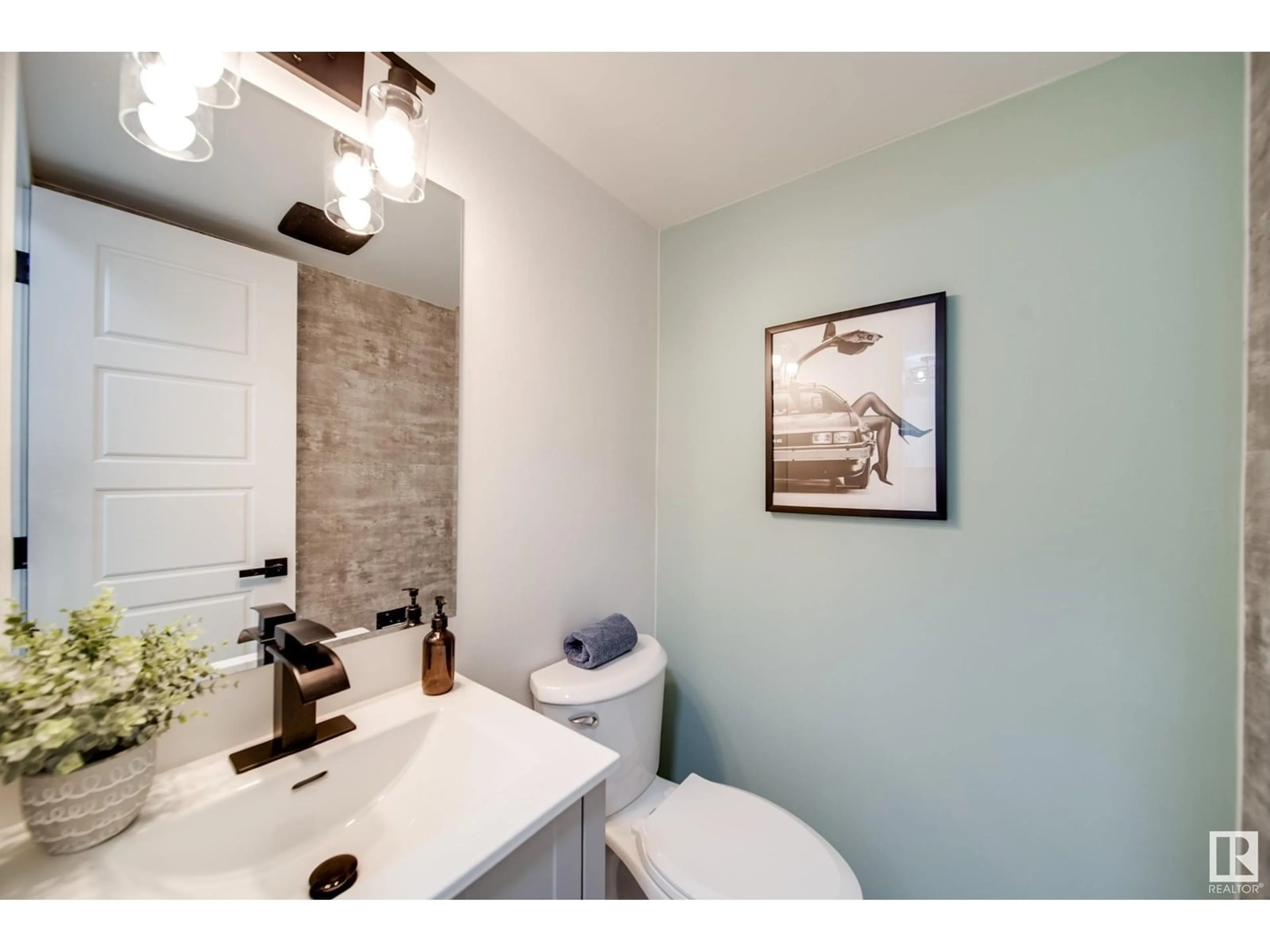 Contemporary bathroom, ceramic/tile floor for 14245 23 ST, Edmonton Alberta T5Y1N1