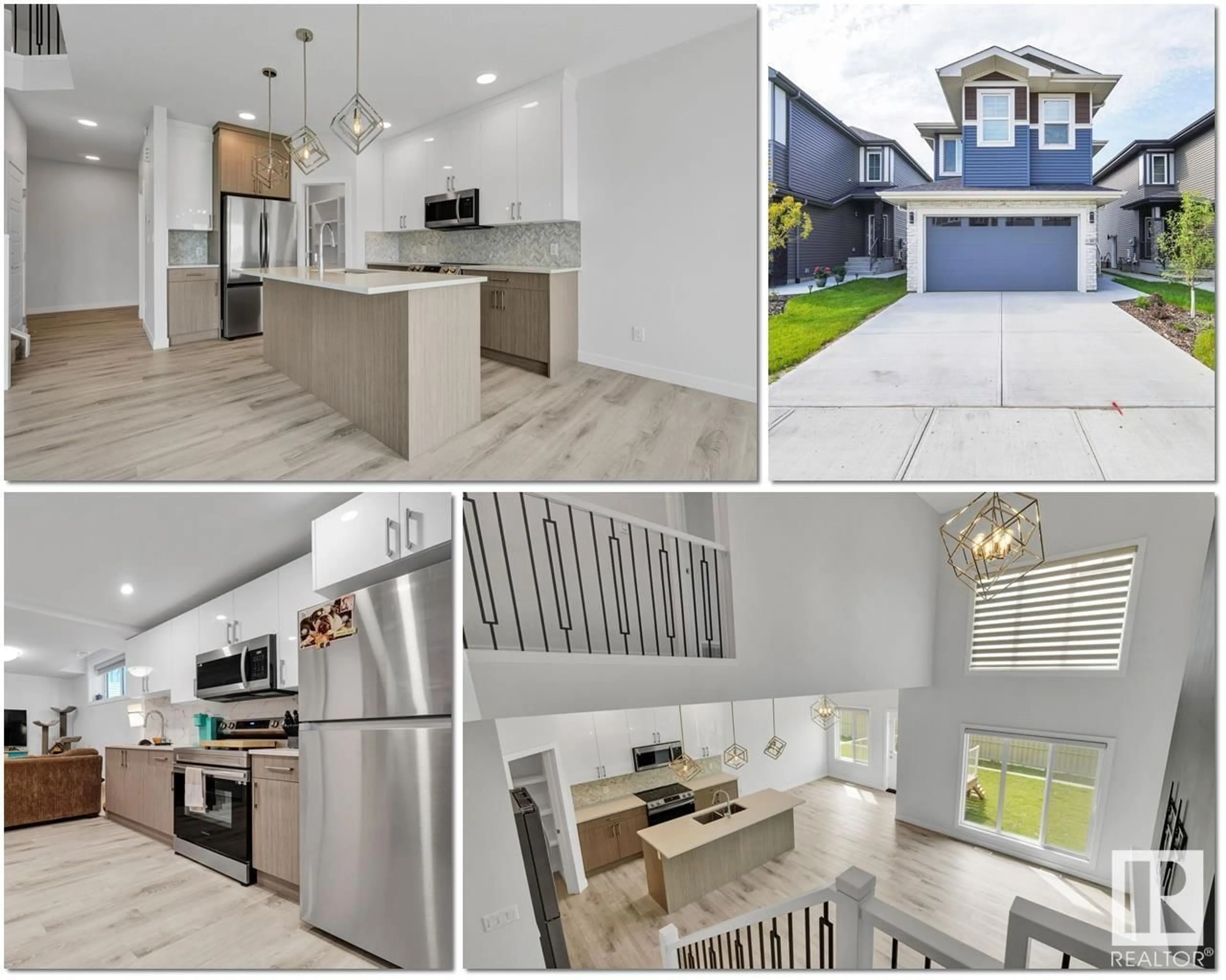Open concept kitchen, ceramic/tile floor for 107 EDGEFIELD WY, St. Albert Alberta T8N7Z9