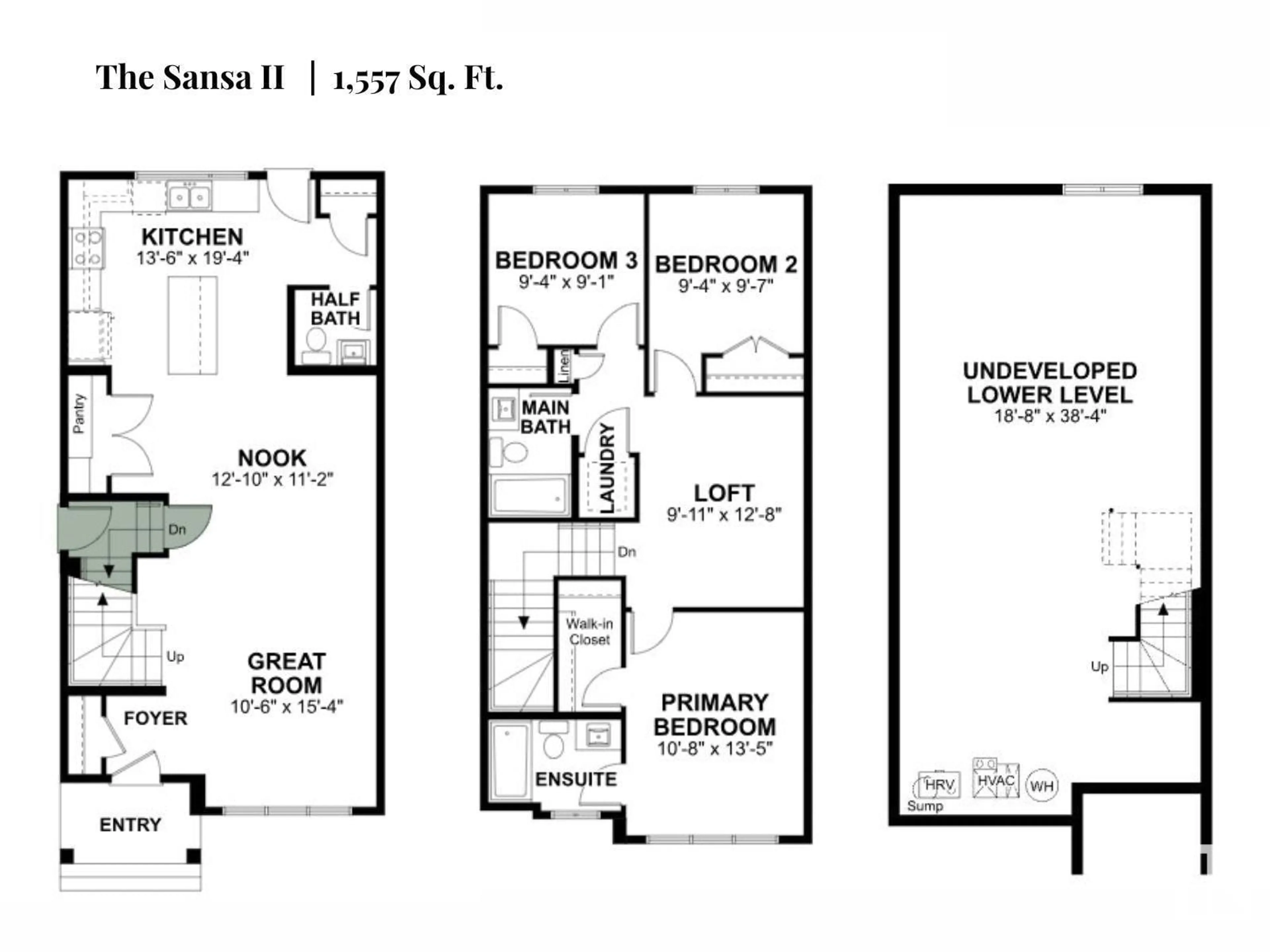 Floor plan for 2835 193 ST, Edmonton Alberta T6M3B2
