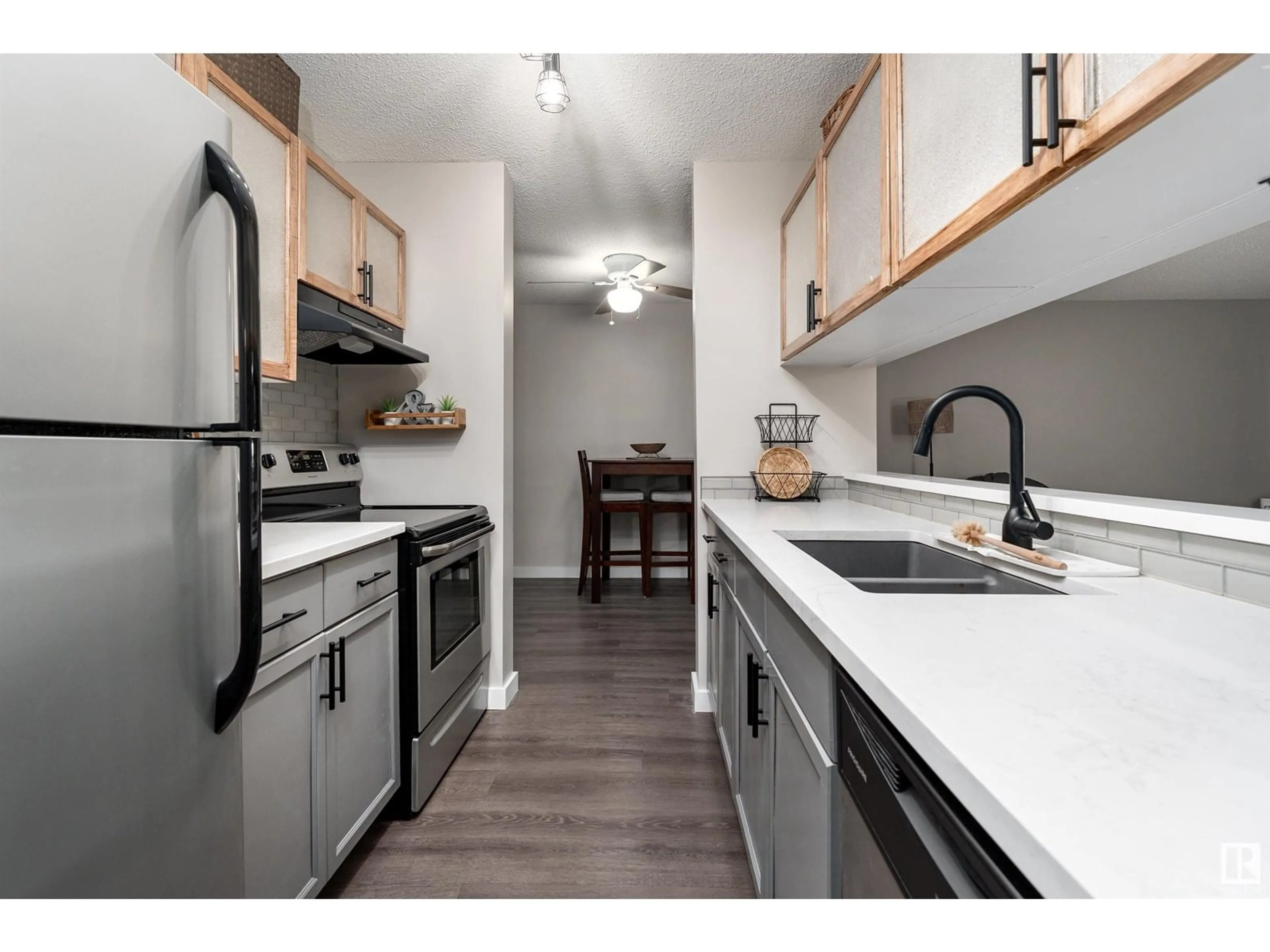 Standard kitchen, unknown for #105 - 10636 120 ST, Edmonton Alberta T5H4L5