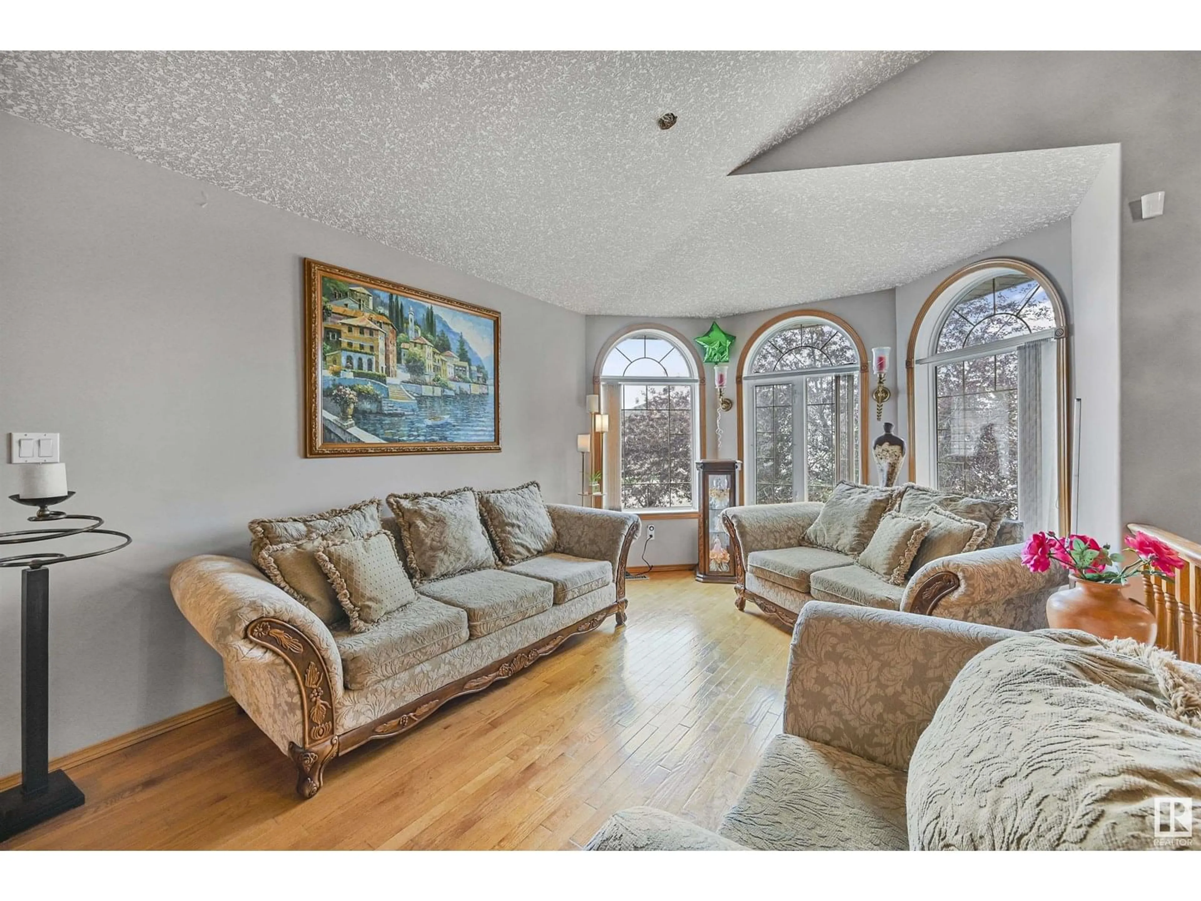 Living room with furniture, unknown for NW - 2832 36B AV, Edmonton Alberta T6T1N4