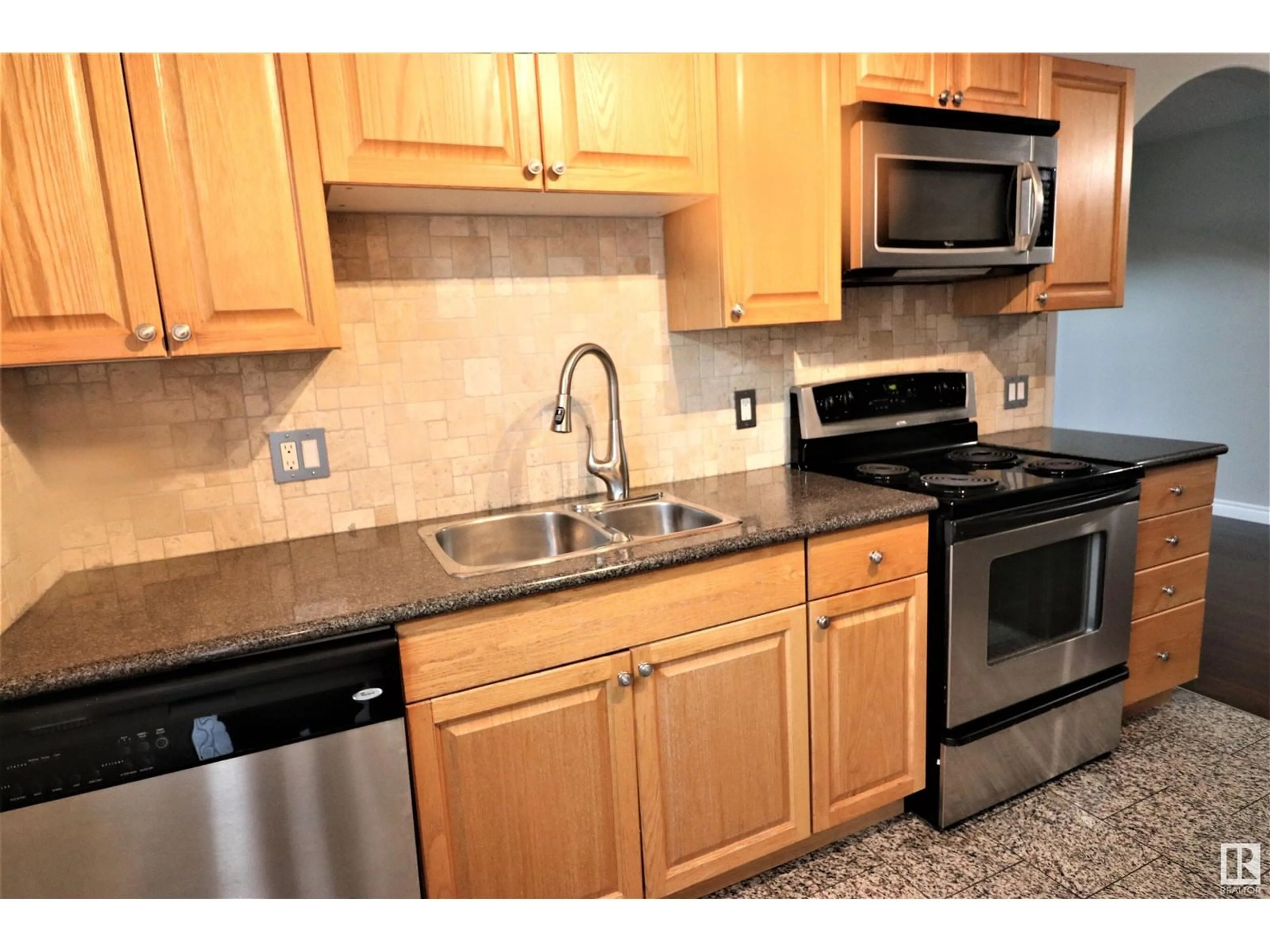 Standard kitchen, ceramic/tile floor for 4317 54 ST, Beaumont Alberta T4X1C6