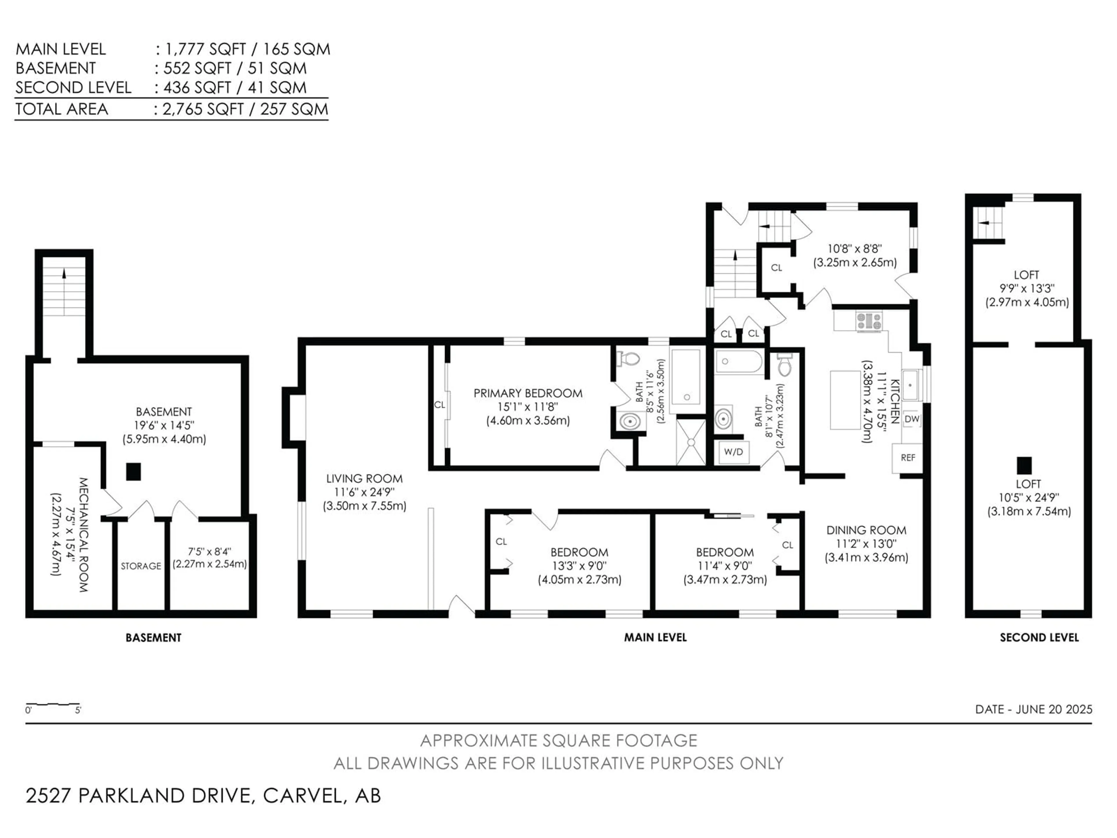 Floor plan for 2527 PARKLAND DR, Rural Parkland County Alberta T0E0H0