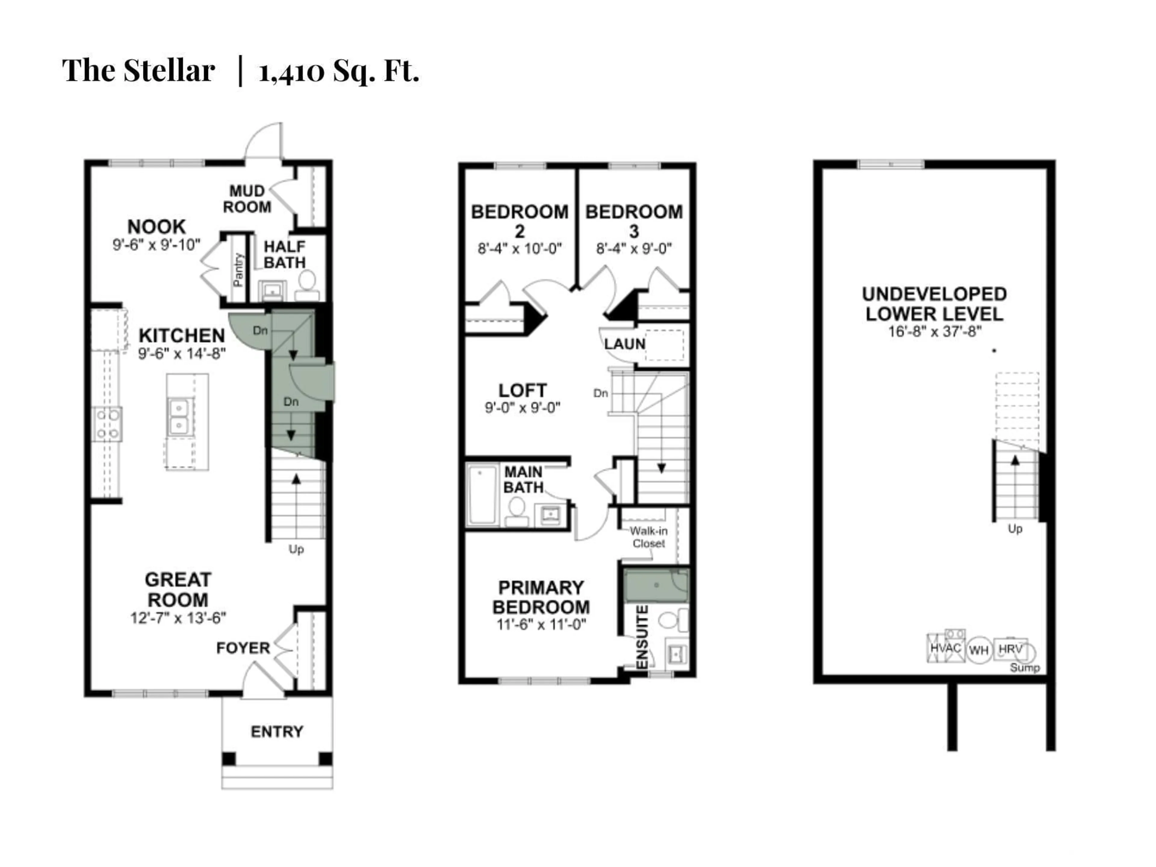 Floor plan for 655 173 AV, Edmonton Alberta T5Y4E8