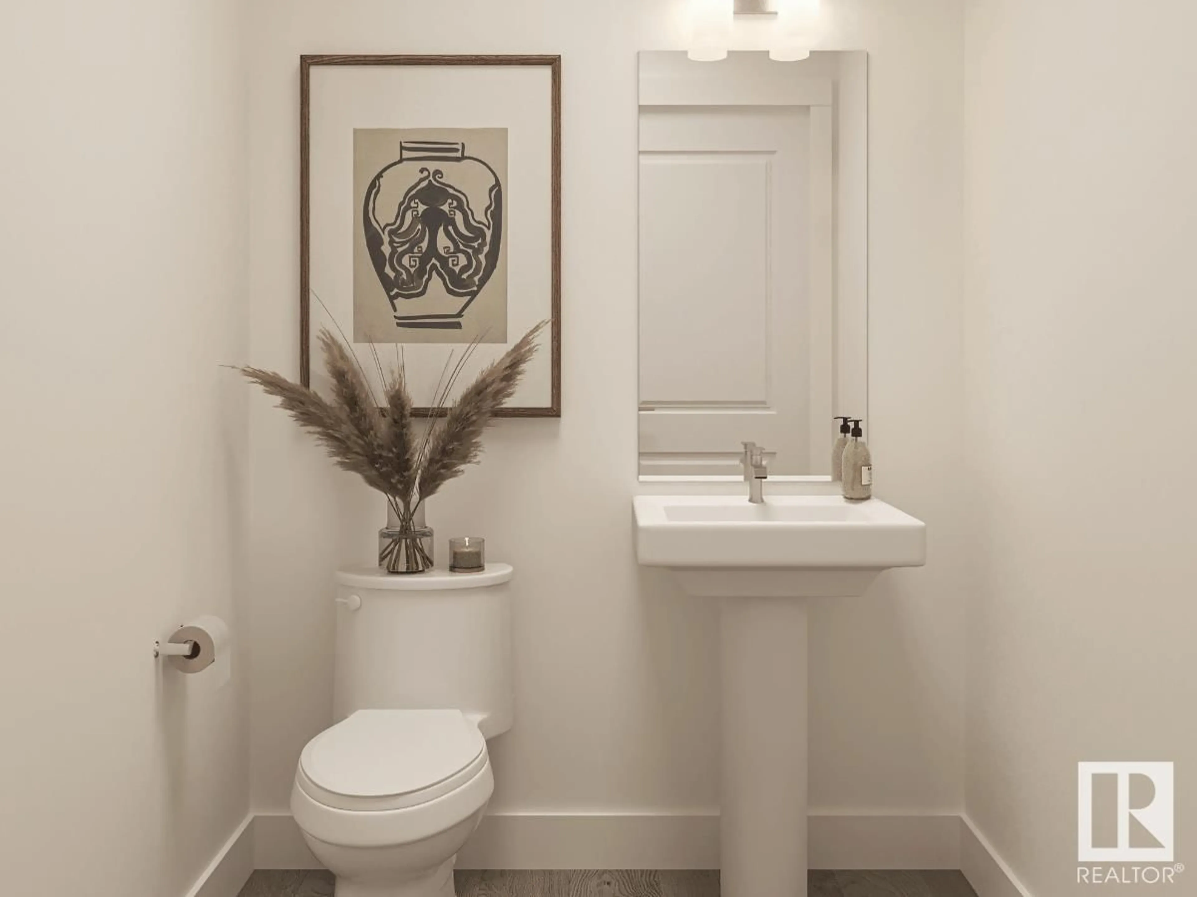 Standard bathroom, ceramic/tile floor for 655 173 AV, Edmonton Alberta T5Y4E8