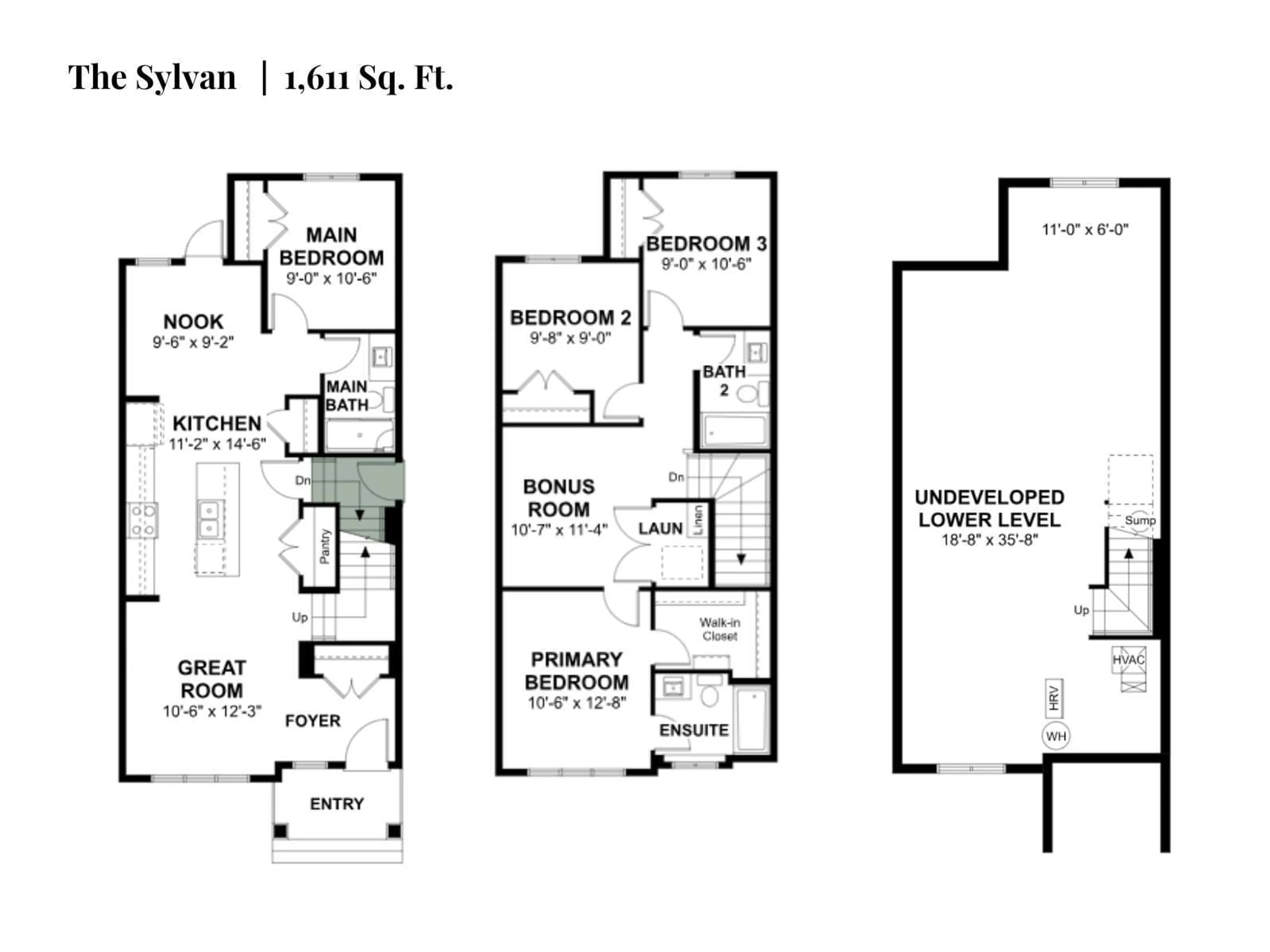 Floor plan for NE - 17306 6A ST, Edmonton Alberta T5Y4E8