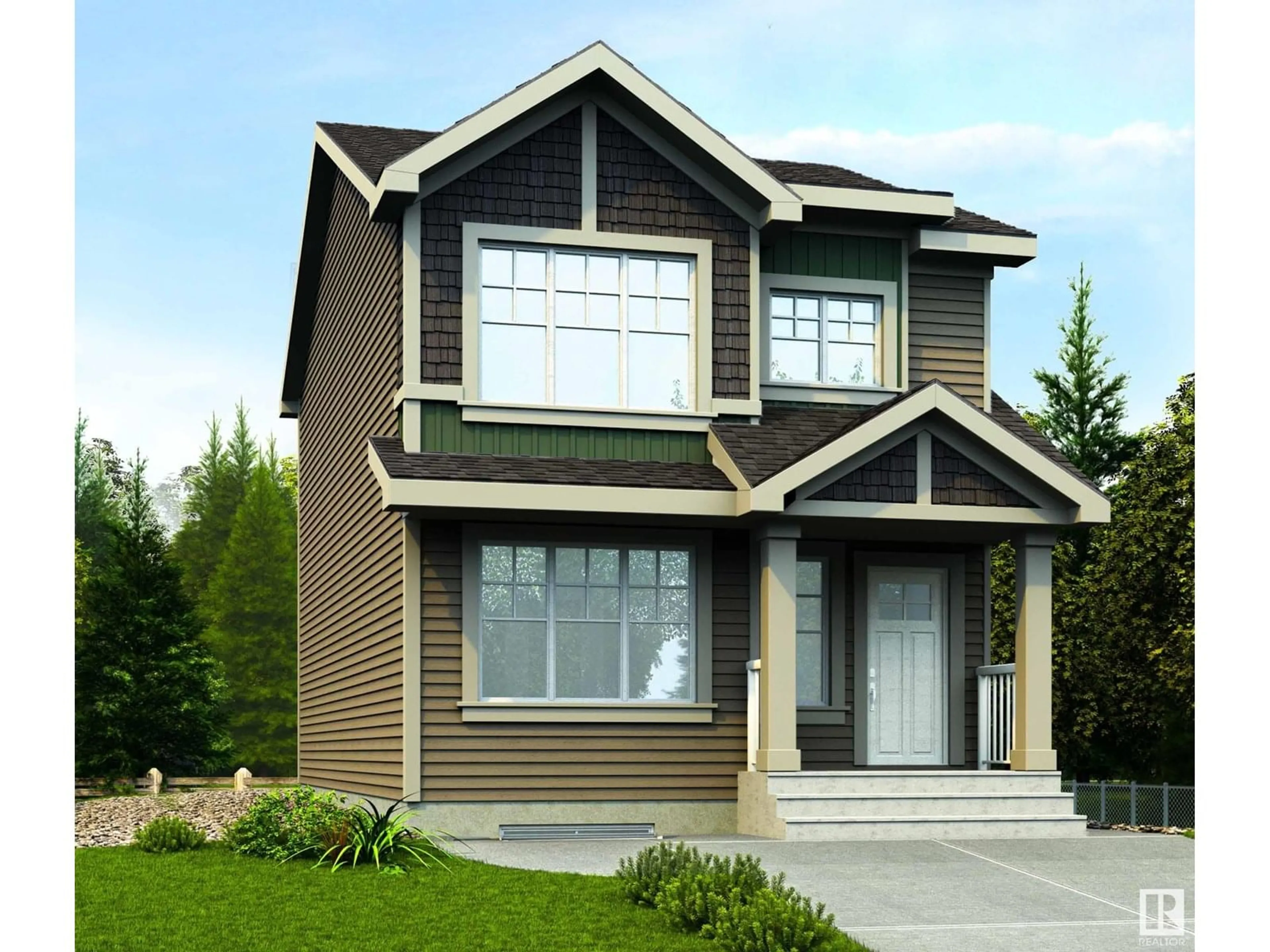 Home with vinyl exterior material, street for NW - 2715 193 ST, Edmonton Alberta T6M3B2