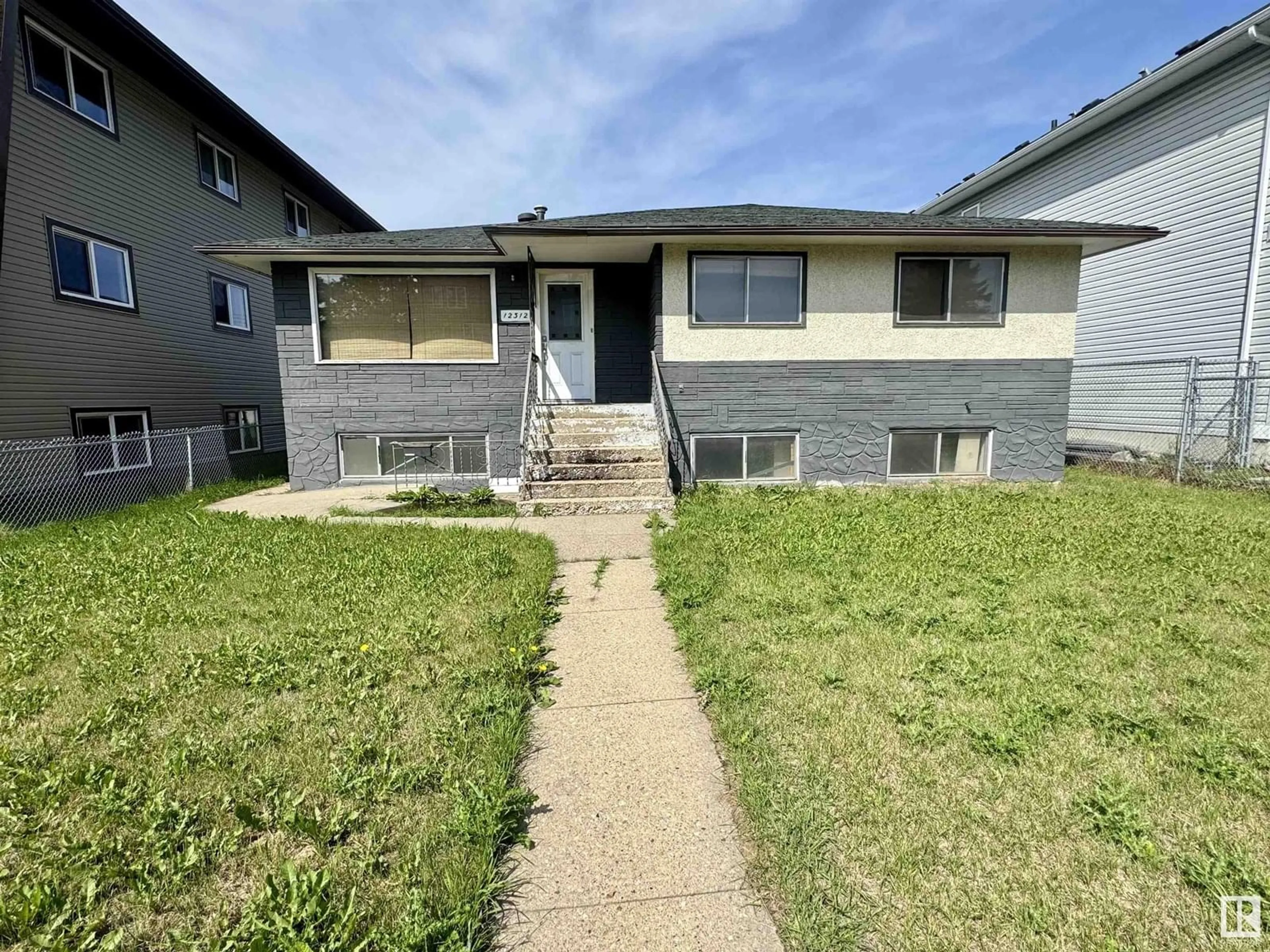A pic from outside/outdoor area/front of a property/back of a property/a pic from drone, street for NW - 12312 82 ST, Edmonton Alberta T5B2X2