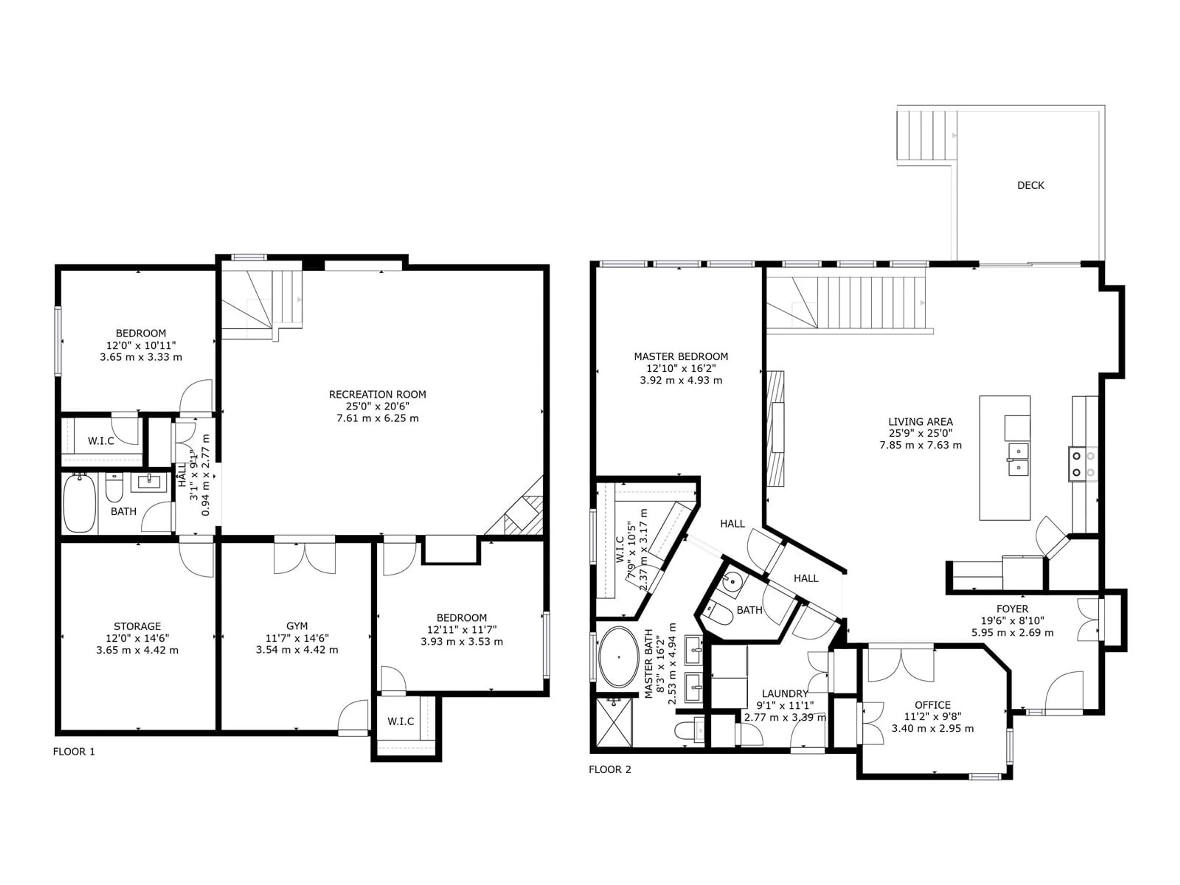 Floor plan for 8 ORCHARD CT, St. Albert Alberta T8N4K2