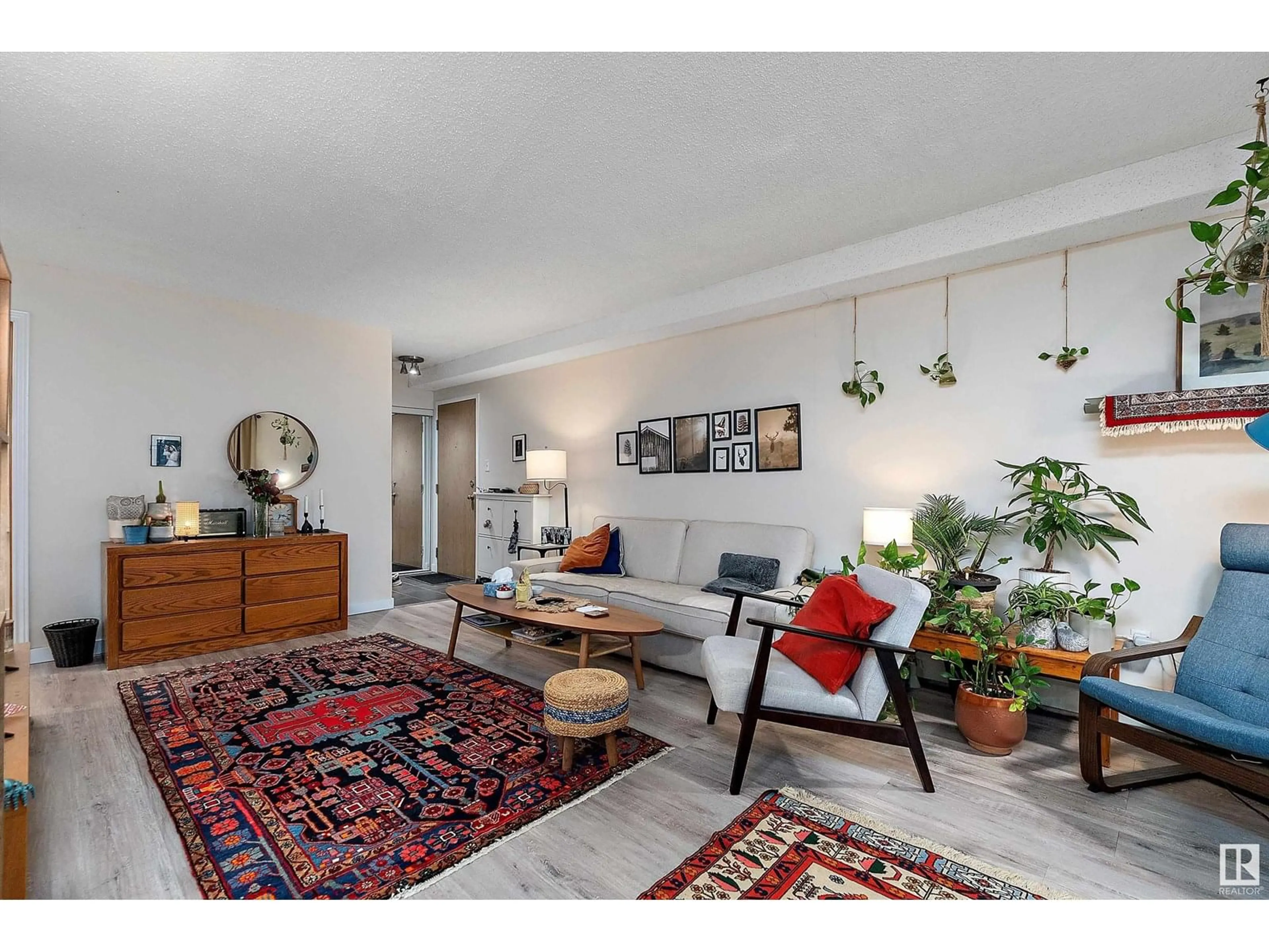 Living room with furniture, unknown for #101 - 10732 86 AV, Edmonton Alberta T6E2M9