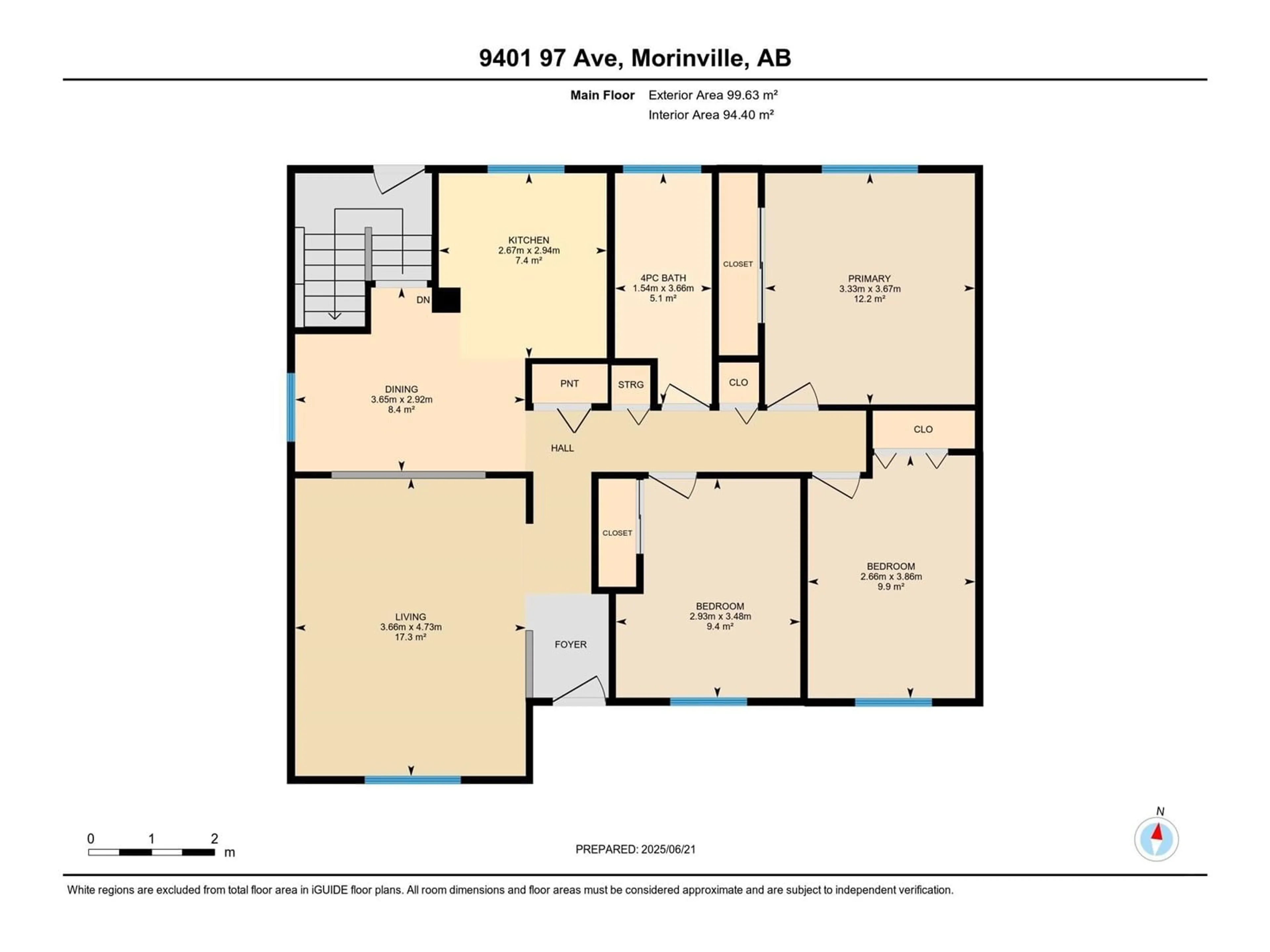 Floor plan for 9401 97 AV, Morinville Alberta T8R1J3