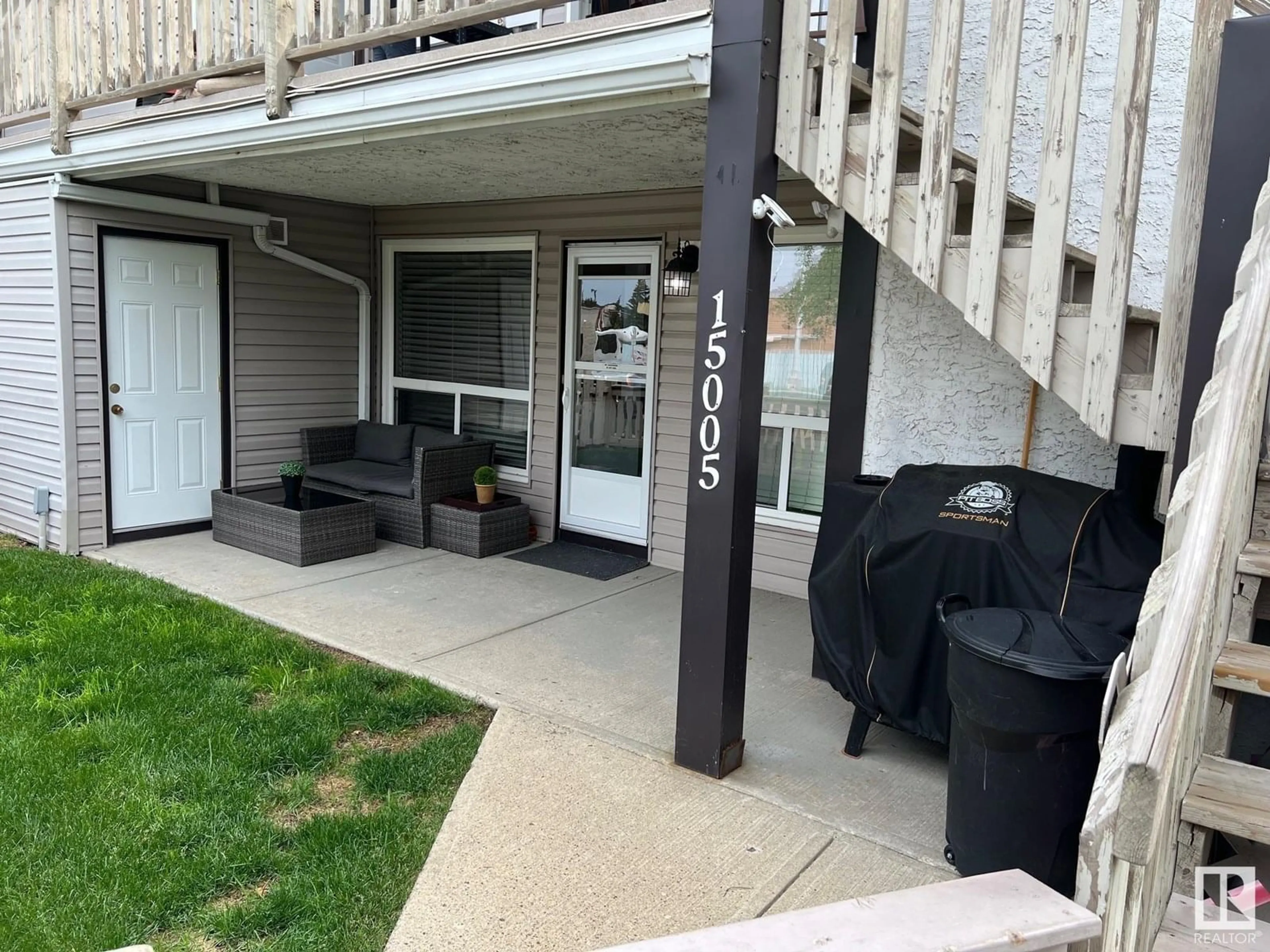 Patio, unknown for 15005 26 ST, Edmonton Alberta T5Y2G6