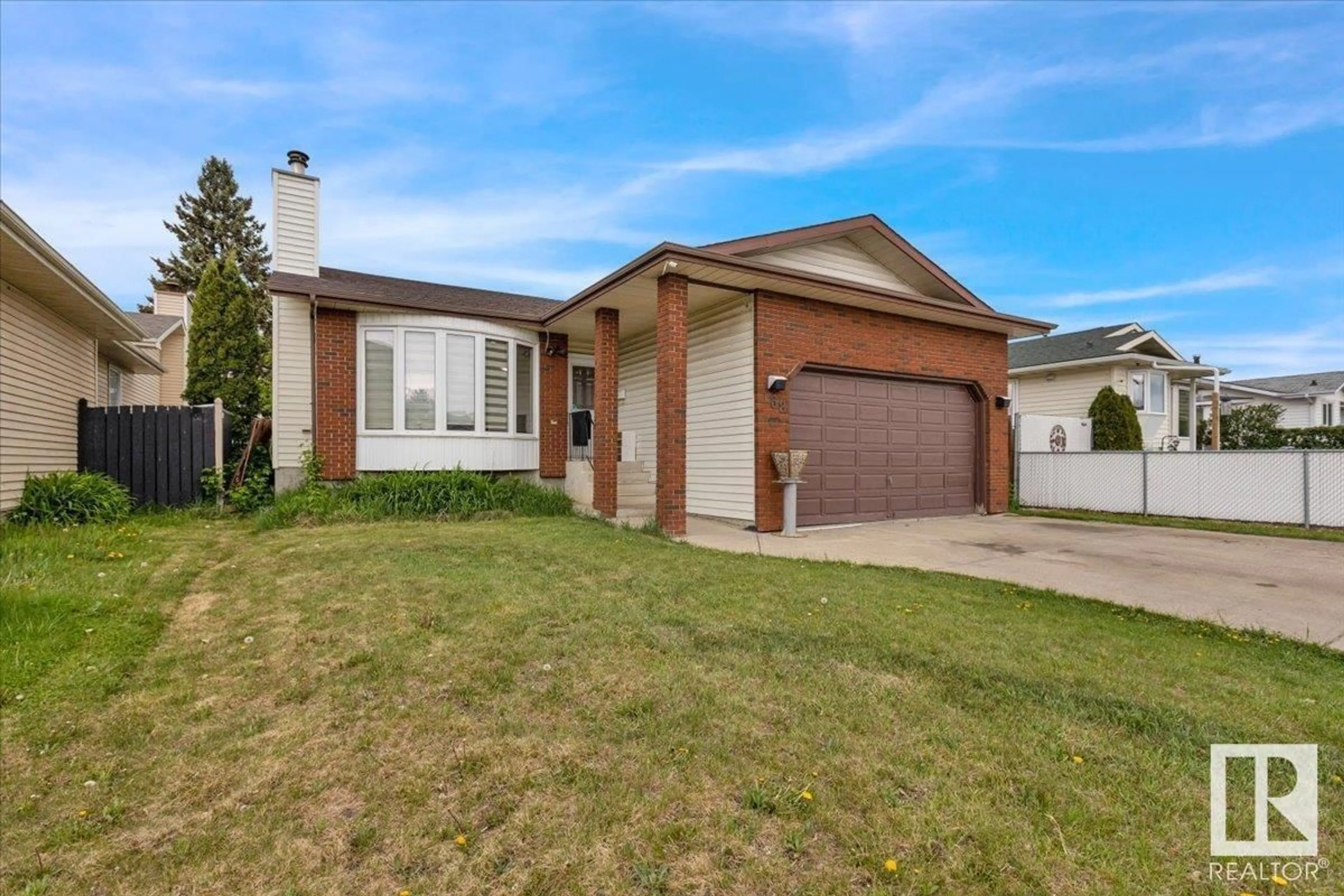 Home with brick exterior material, street for 168 WARWICK CR, Edmonton Alberta T5X5P6