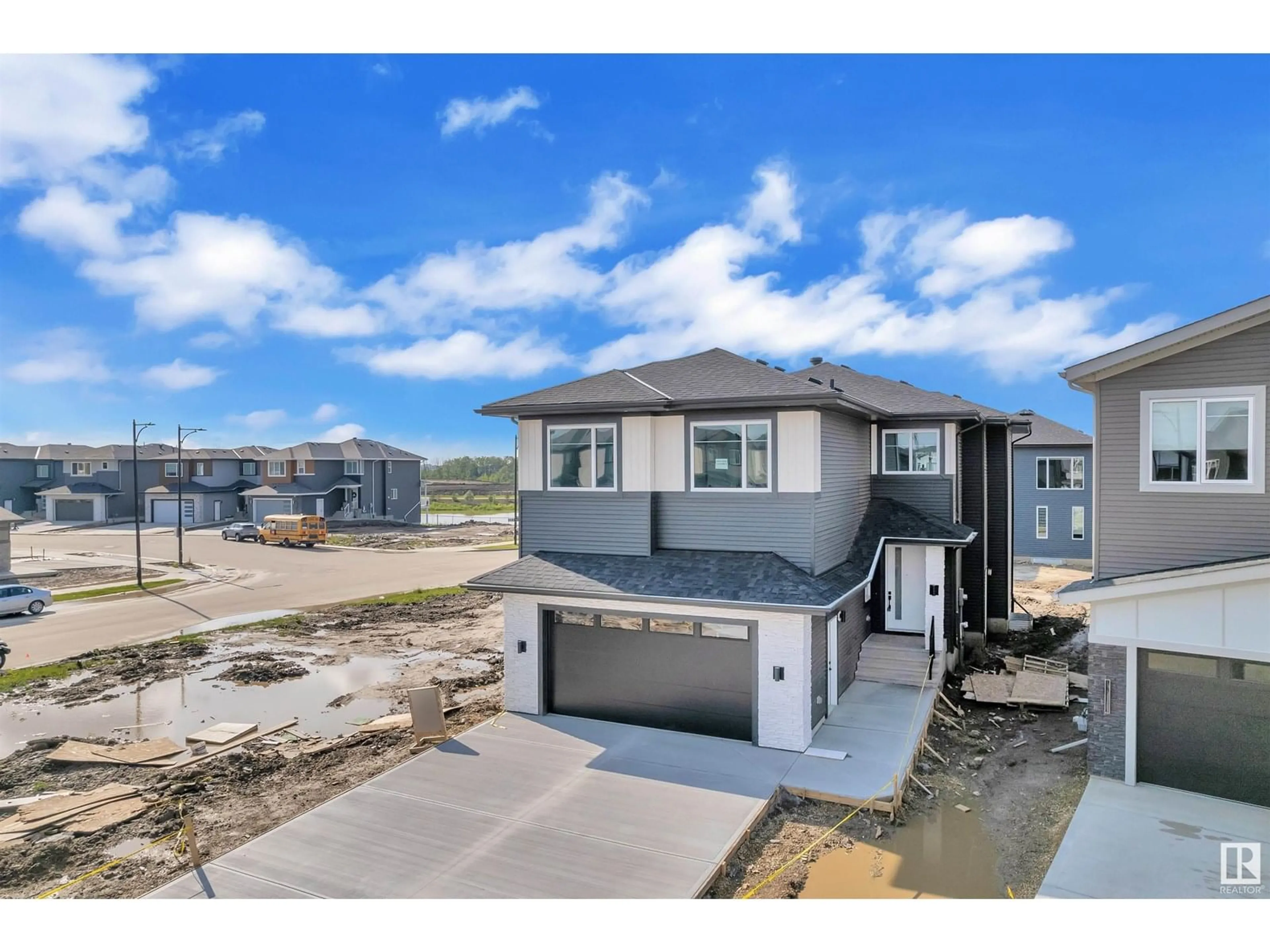 A pic from outside/outdoor area/front of a property/back of a property/a pic from drone, unknown for 6216 18 ST, Rural Leduc County Alberta T4X3C7