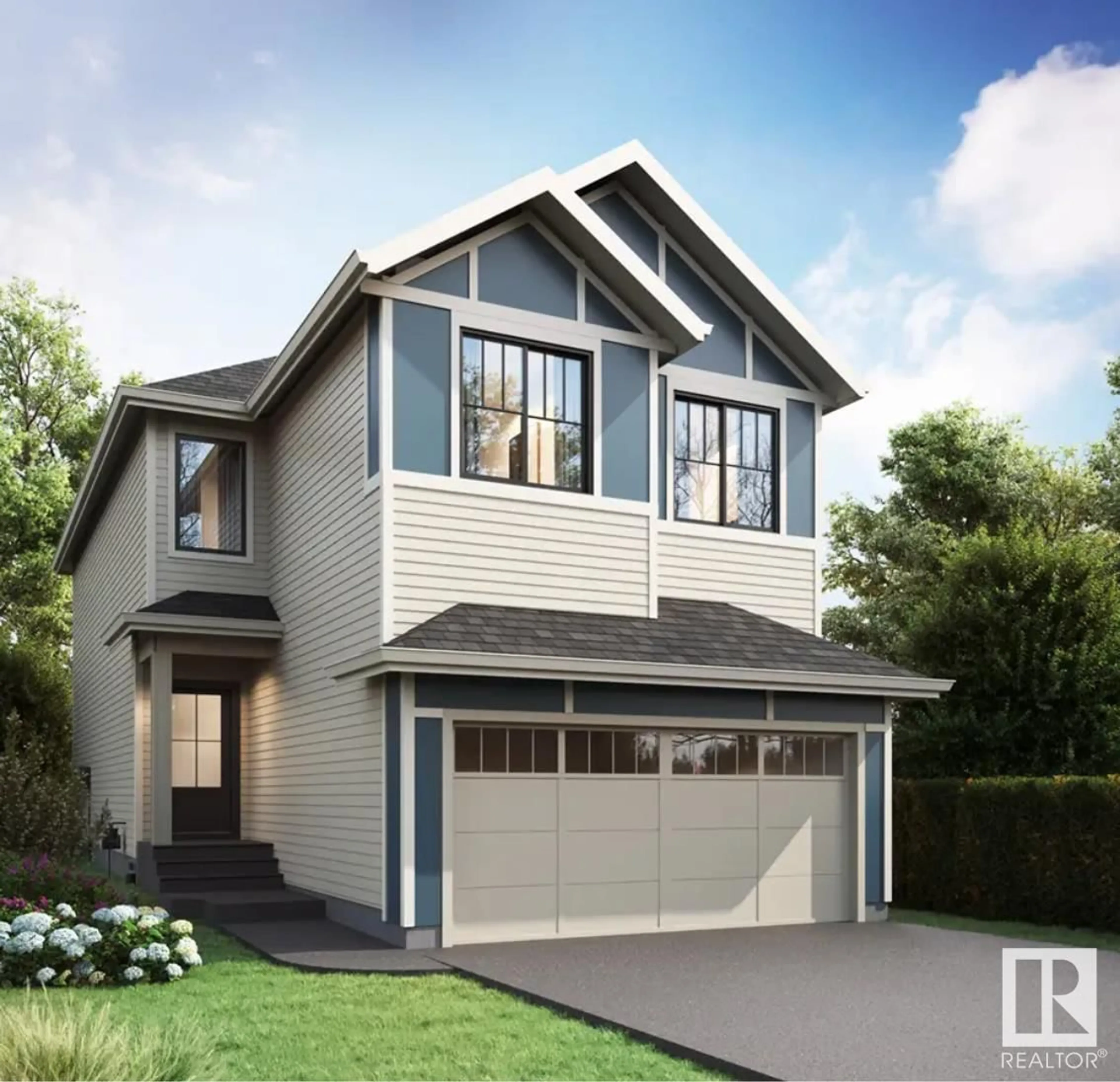 Home with vinyl exterior material, street for 3314 ROY BROWN WY, Edmonton Alberta T5E6Z9