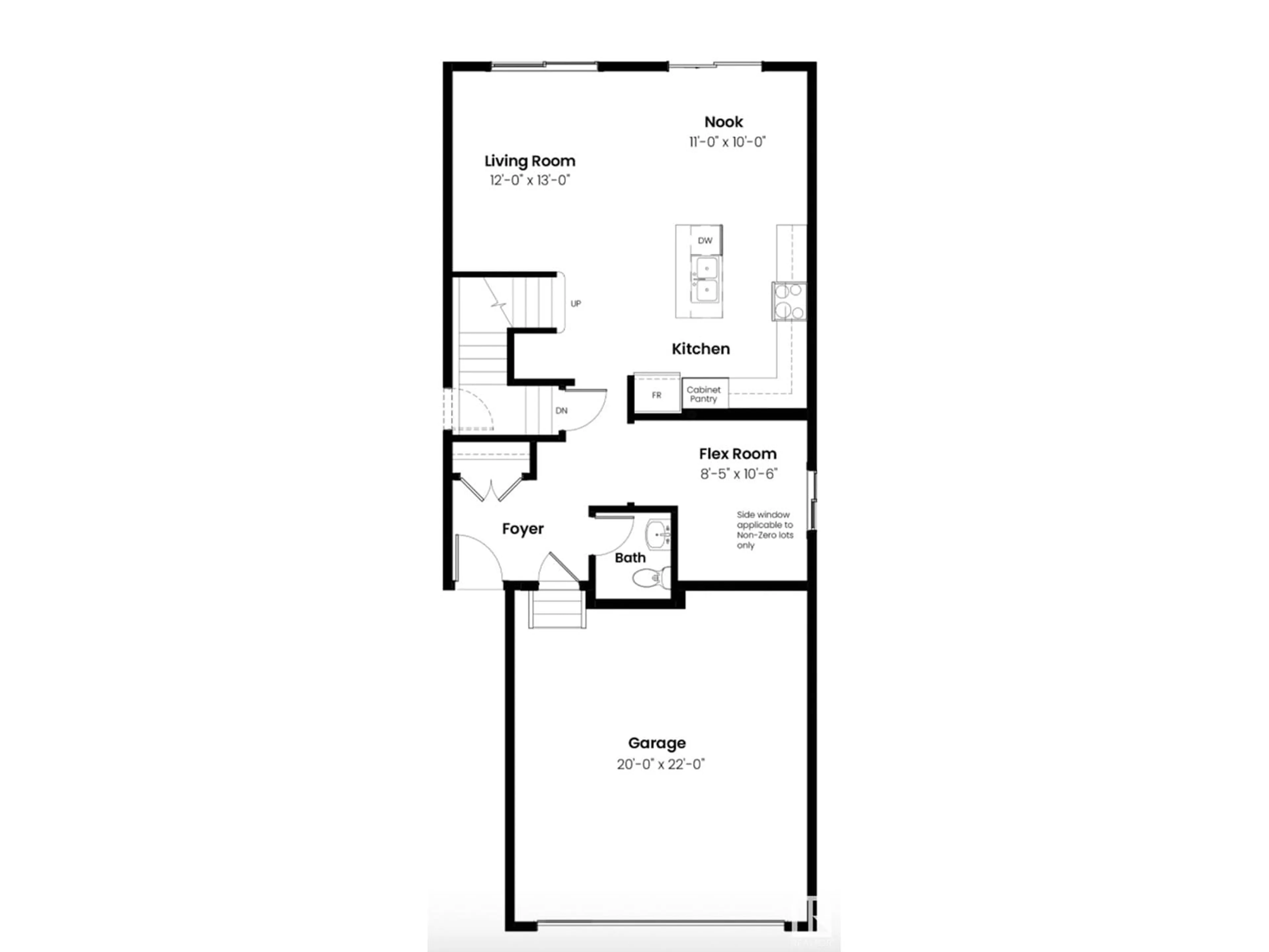 Floor plan for 3314 ROY BROWN WY, Edmonton Alberta T5E6Z9