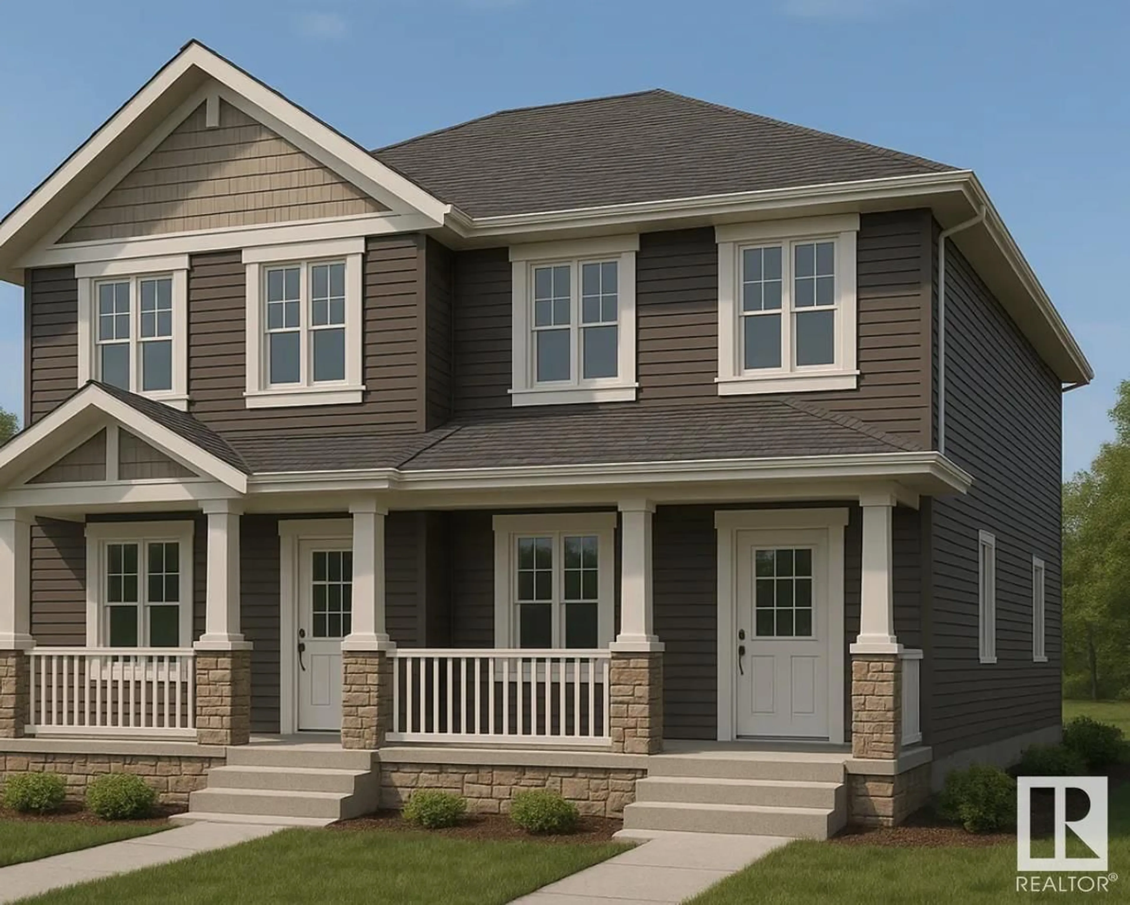 Home with vinyl exterior material, street for 3319 ROY BROWN WY, Edmonton Alberta T5E6Z9
