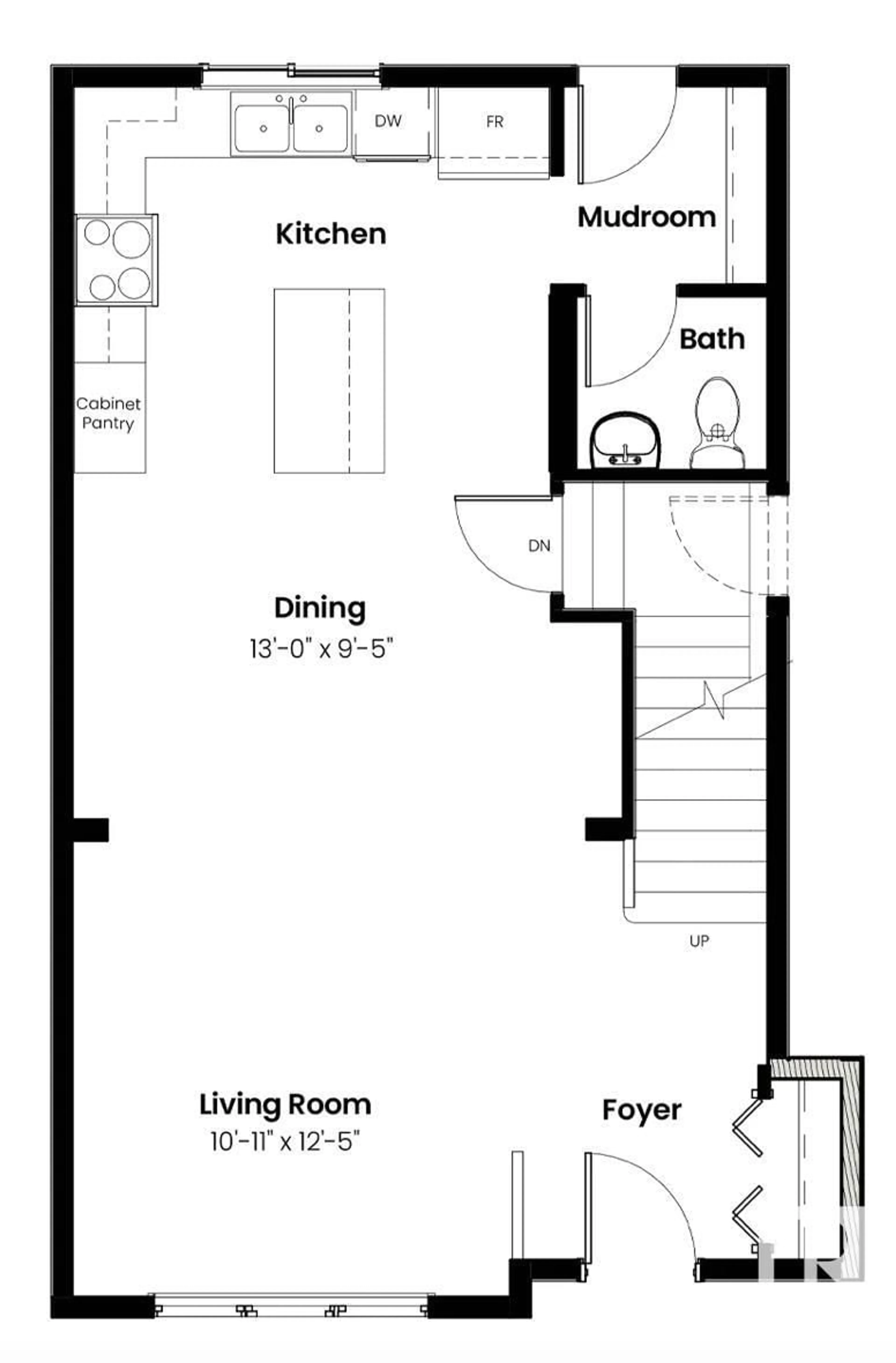Floor plan for 3319 ROY BROWN WY, Edmonton Alberta T5E6Z9