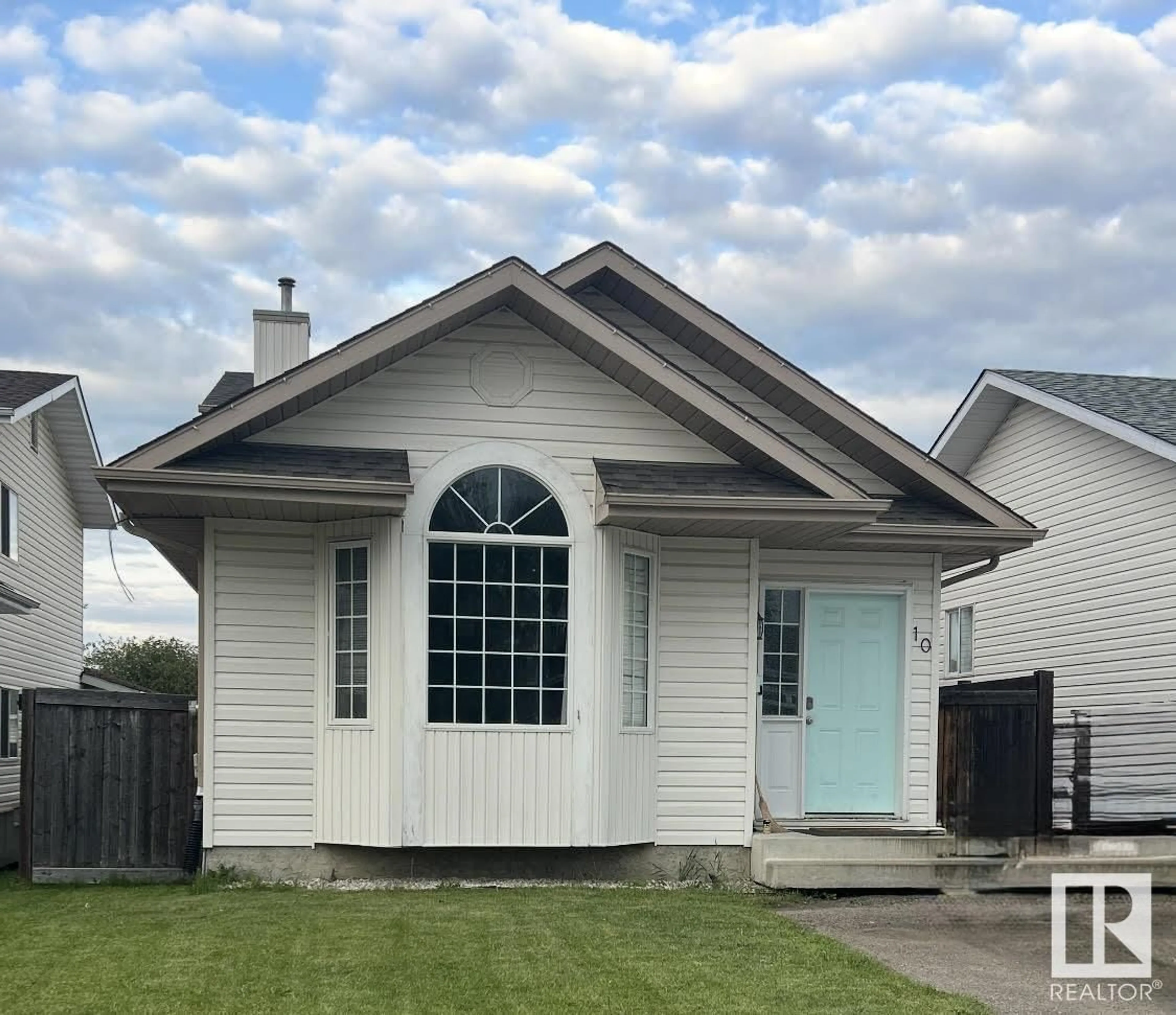 Home with vinyl exterior material, street for 10 GOLD EYE DR, Devon Alberta T9G1V9