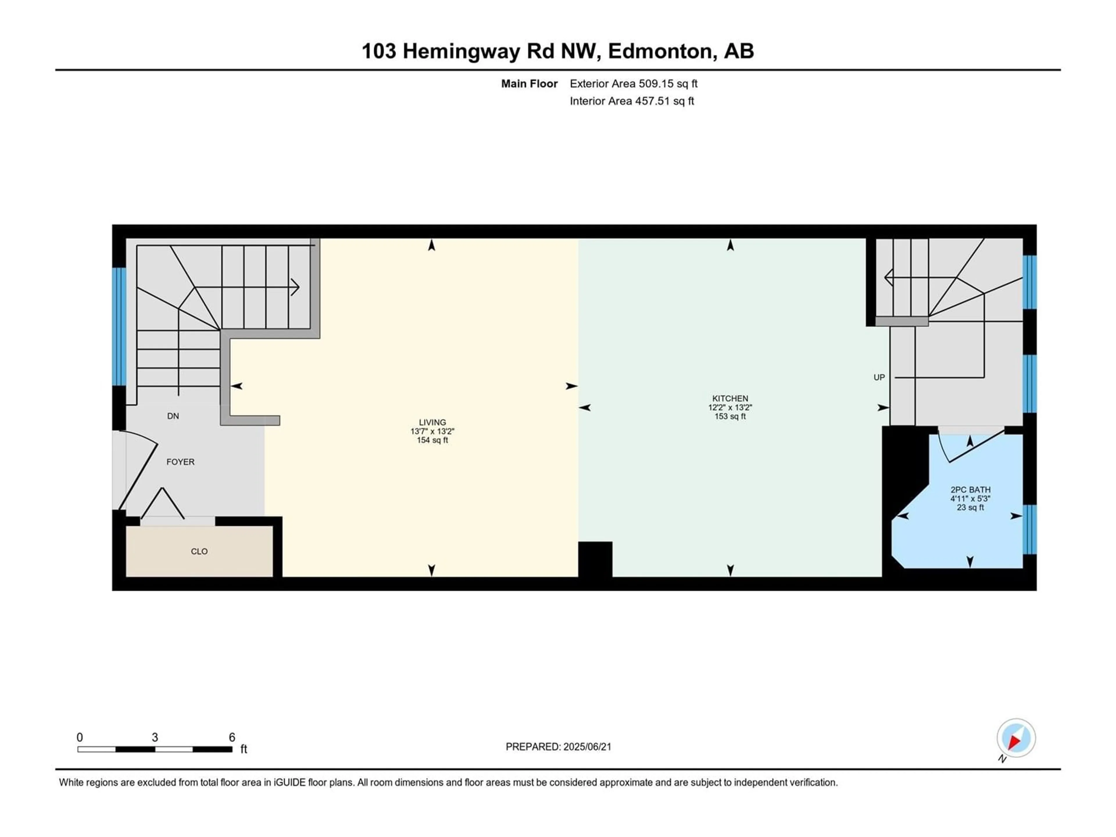 Floor plan for #103 - 465 HEMINGWAY RD, Edmonton Alberta T6M0J7