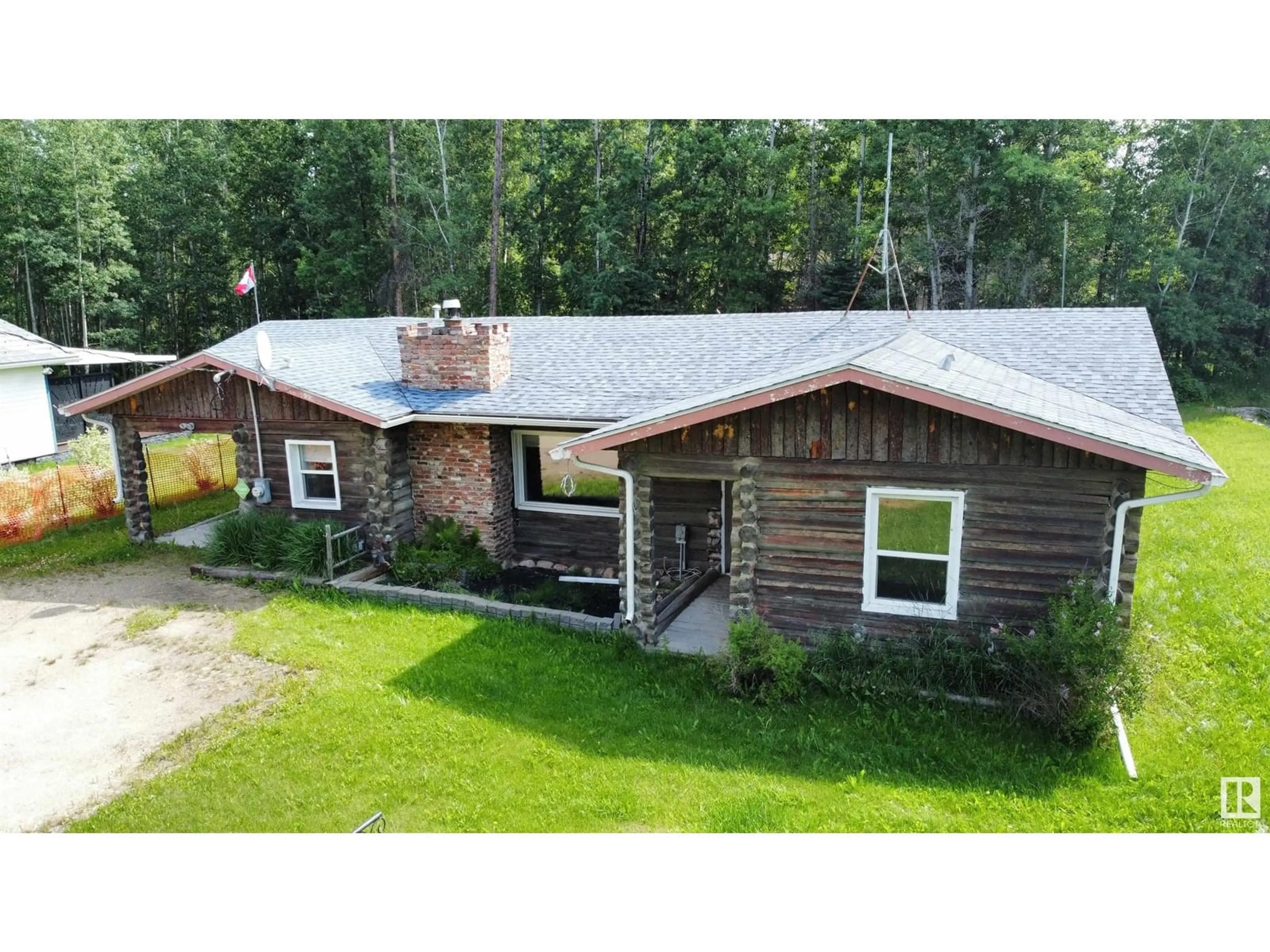 A pic from outside/outdoor area/front of a property/back of a property/a pic from drone, building for 15538 - 129 OLD TRAIL ROAD, Rural Lac La Biche County Alberta T0A2T0