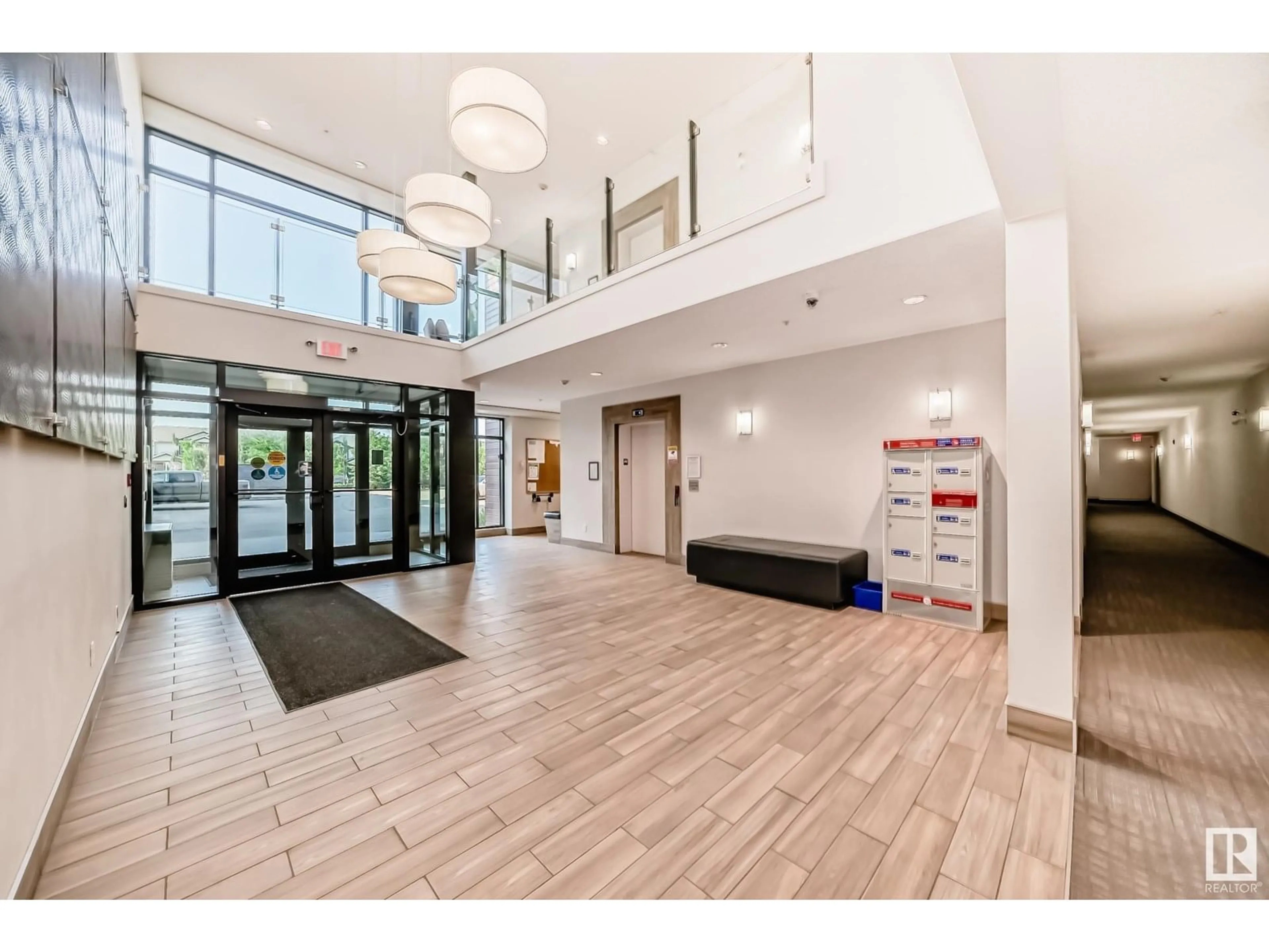Indoor foyer for #106 - 1004 ROSENTHAL BV, Edmonton Alberta T5T7C6