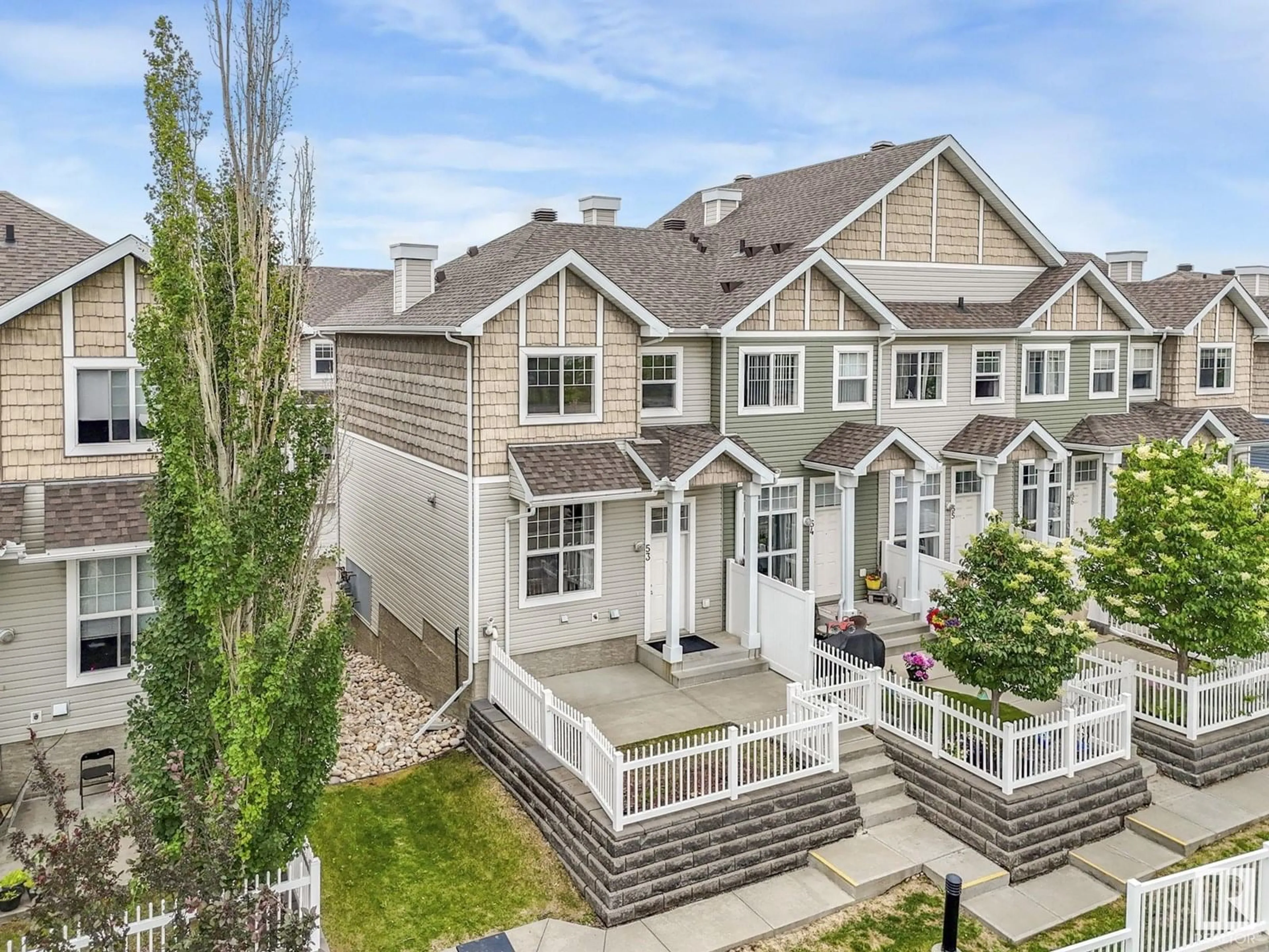 A pic from outside/outdoor area/front of a property/back of a property/a pic from drone, unknown for #53 - 2051 TOWNE CENTRE BV, Edmonton Alberta T6R0G8