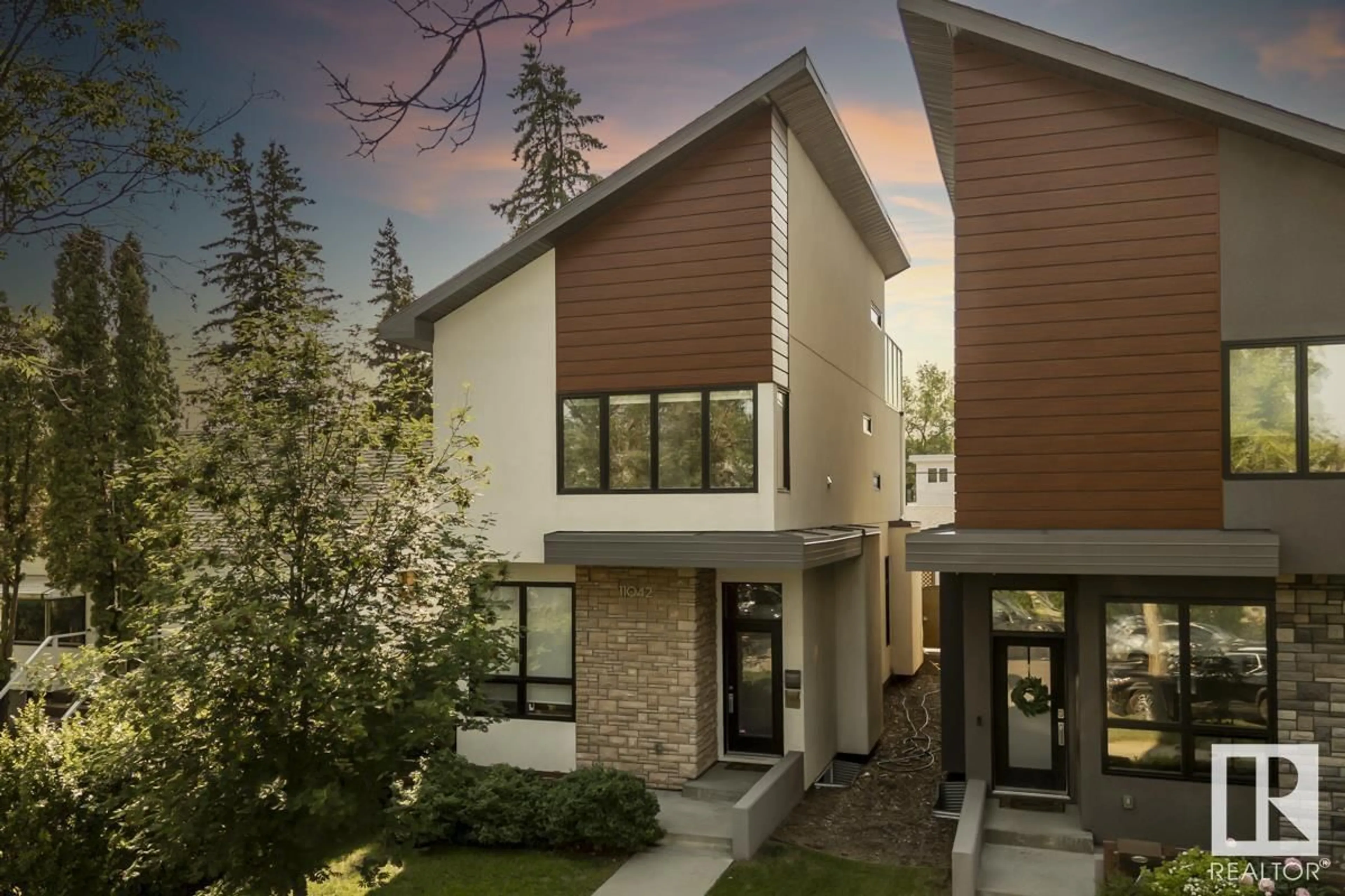 Home with brick exterior material, street for NW - 11042 131 ST, Edmonton Alberta T5M1B8