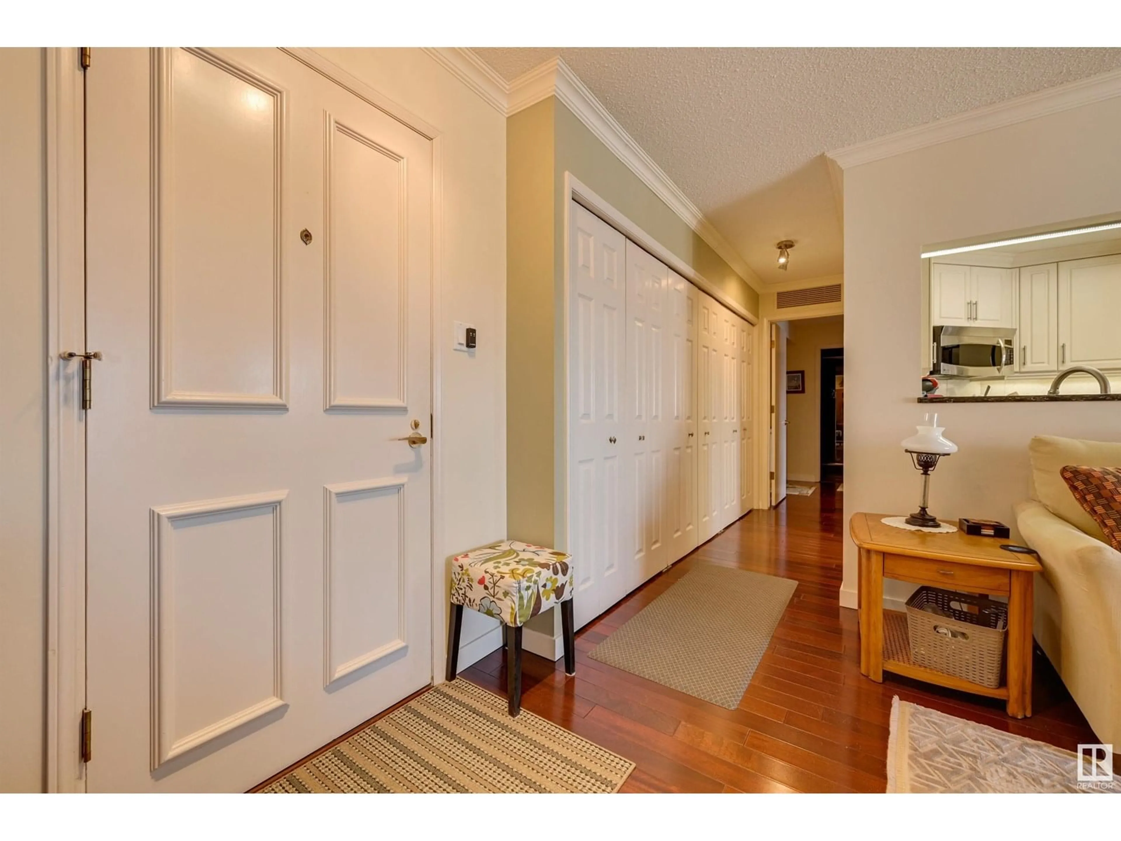Indoor entryway for #408 - 14810 51 AV, Edmonton Alberta T6H5G5