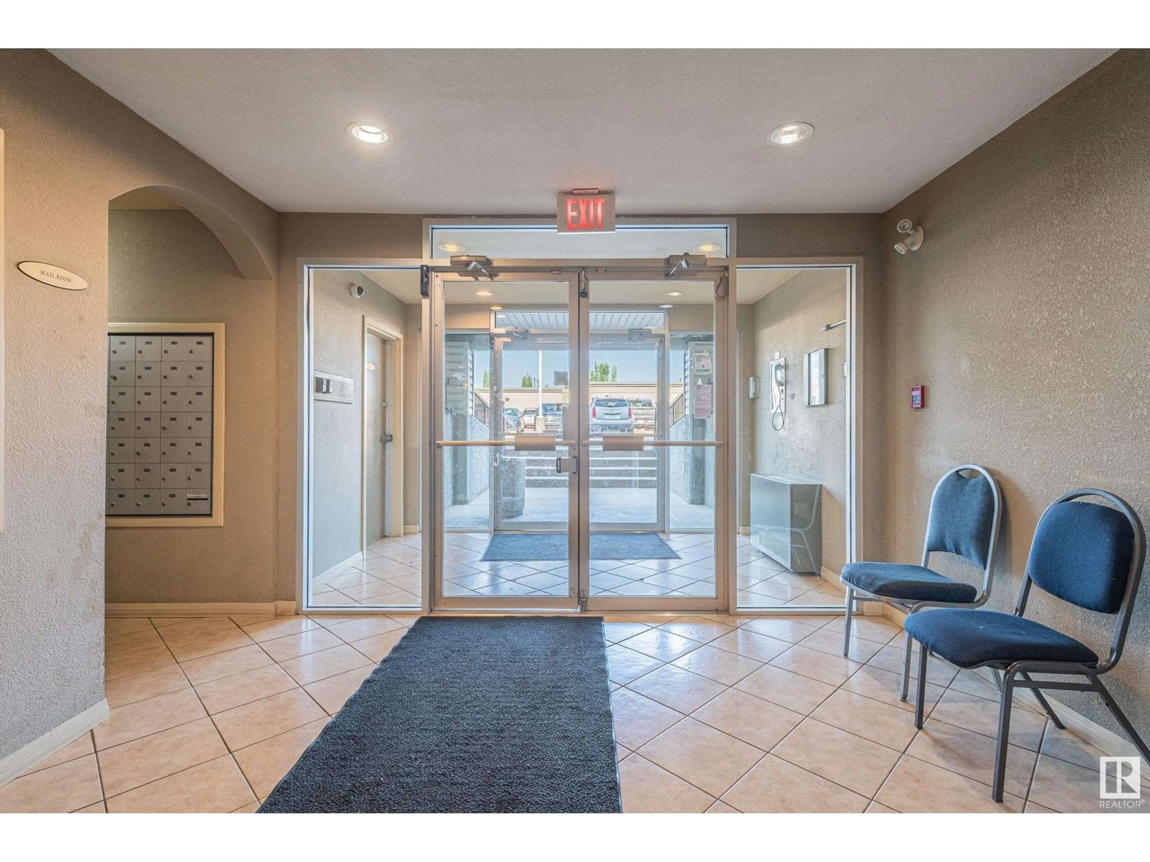 Indoor foyer for #114 - 2430 GUARDIAN RD, Edmonton Alberta T5T2P5