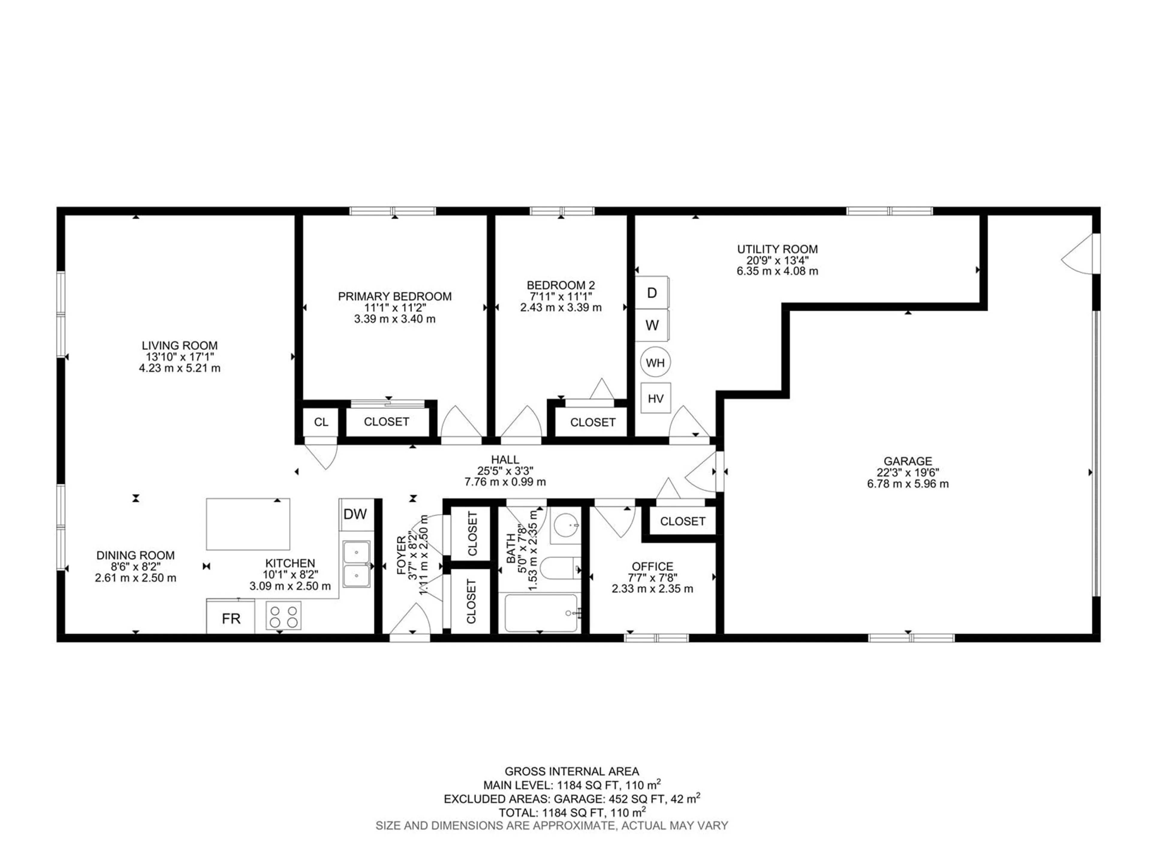 Floor plan for NW - 11313 87 ST, Edmonton Alberta T5V3L8