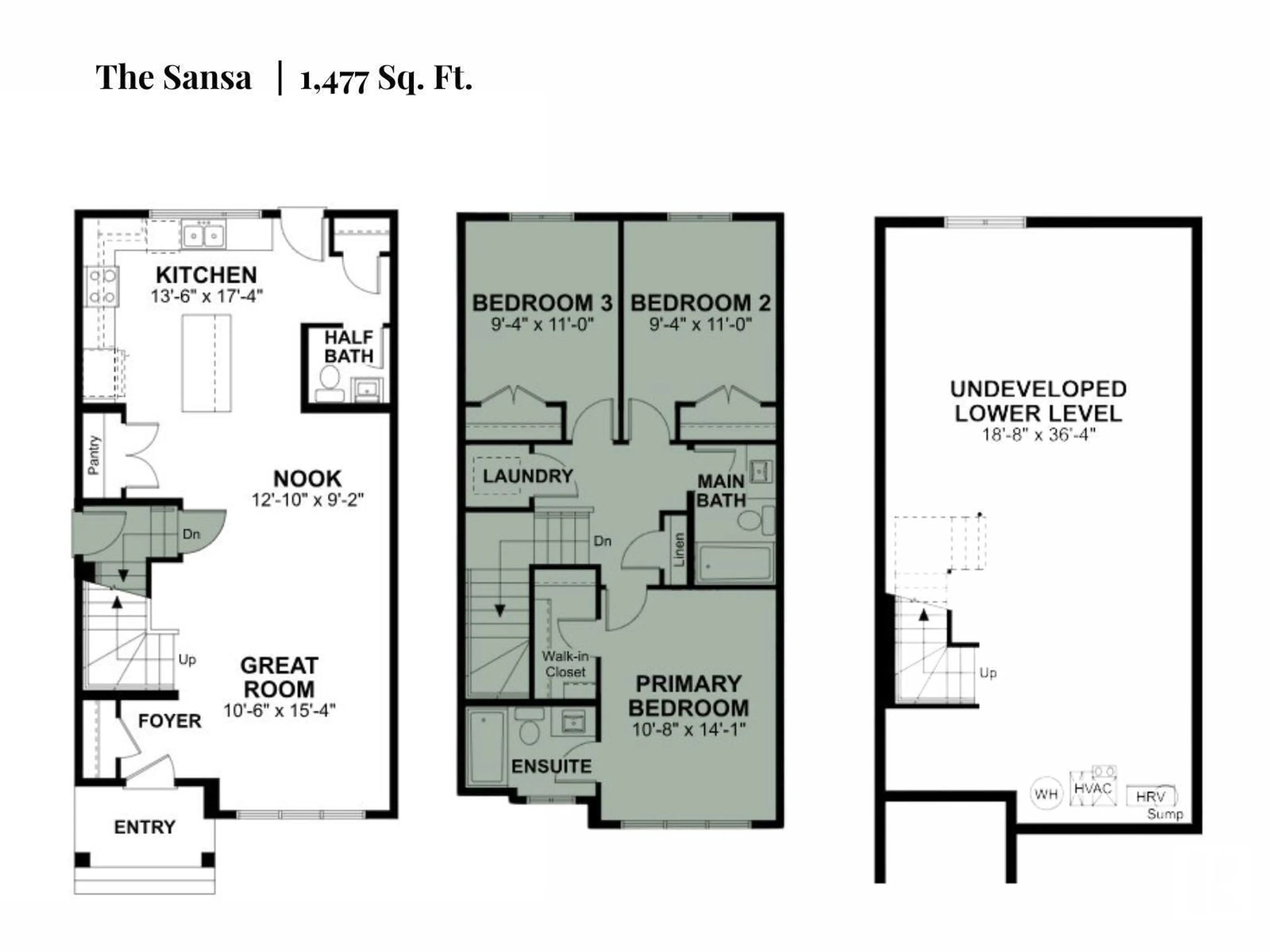 Floor plan for NW - 2803 193 ST, Edmonton Alberta T6M3B2