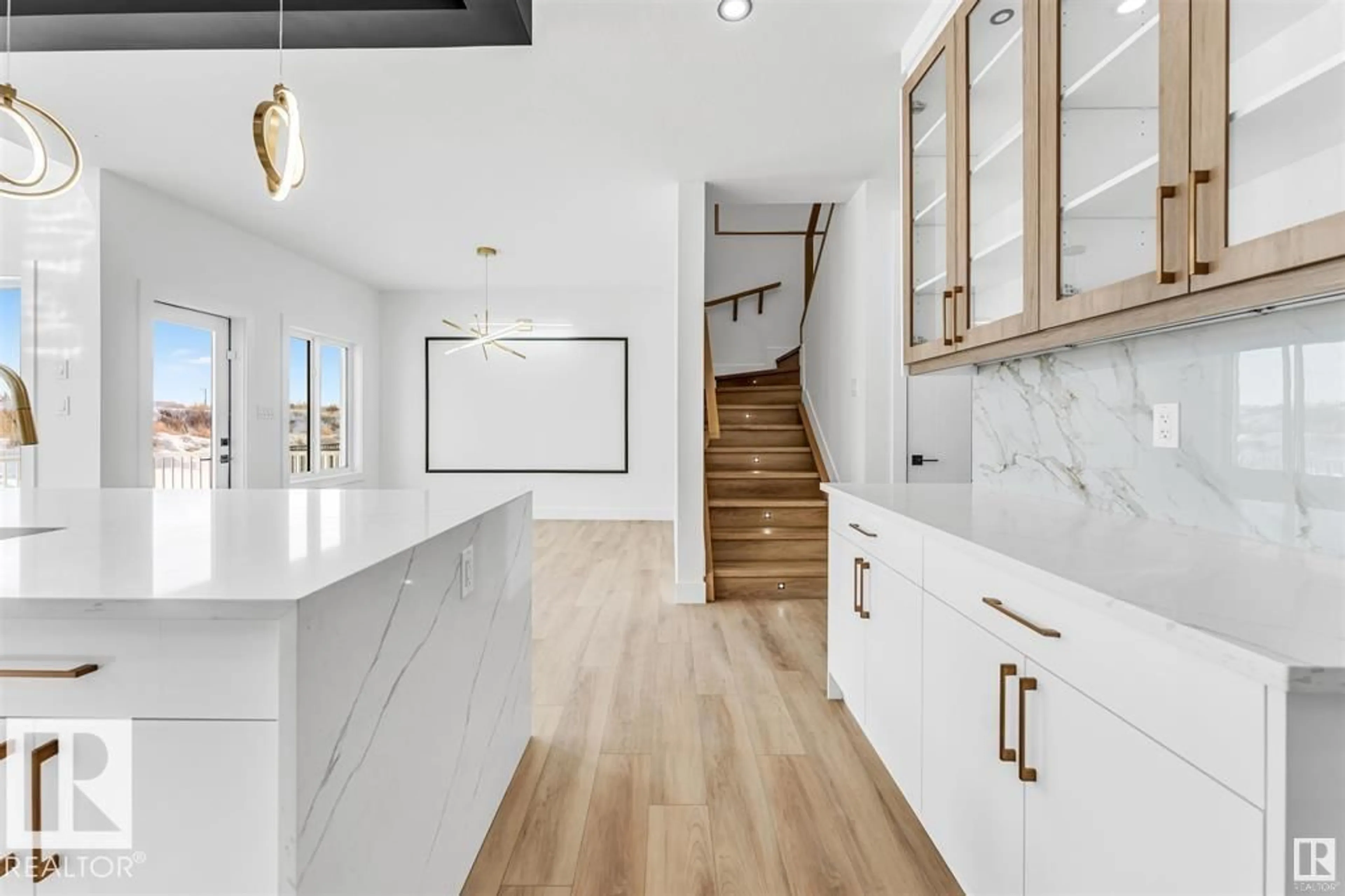 Open concept kitchen, unknown for 453 CRYSTAL CREEK LI, Leduc Alberta T9E1N3