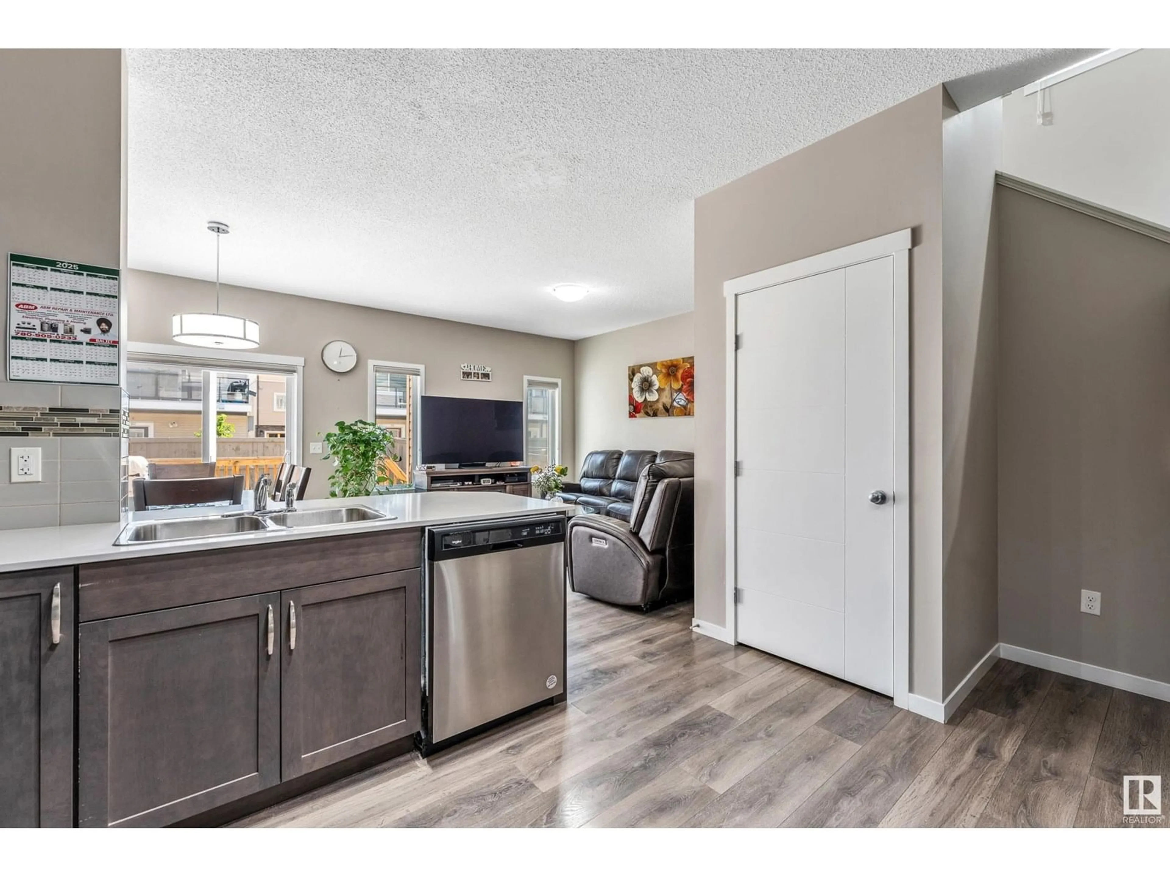 Open concept kitchen, unknown for NW - 1307 29 ST, Edmonton Alberta T6T0G7