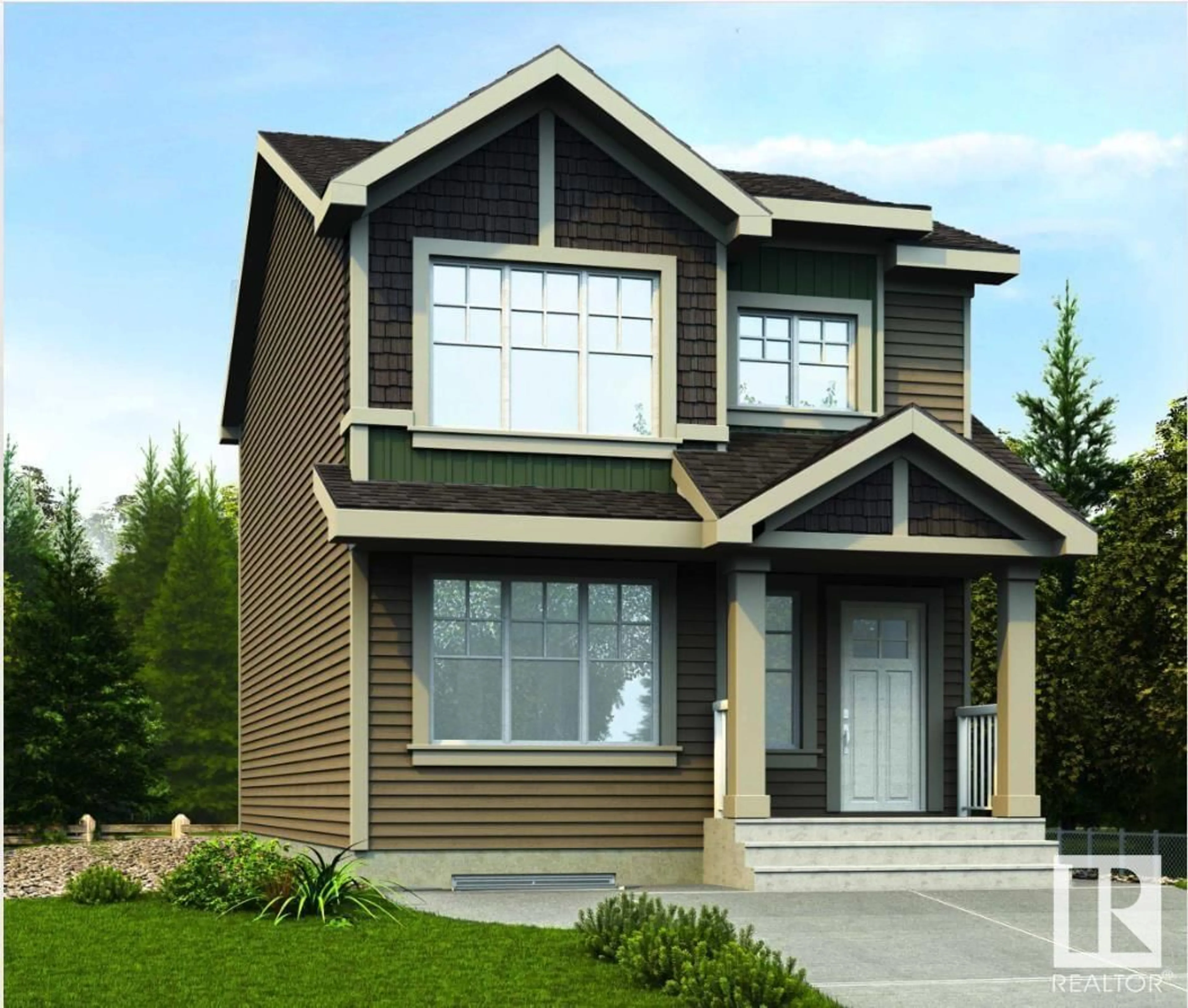 Home with vinyl exterior material, street for 6250 175A AV, Edmonton Alberta T5Z2L9