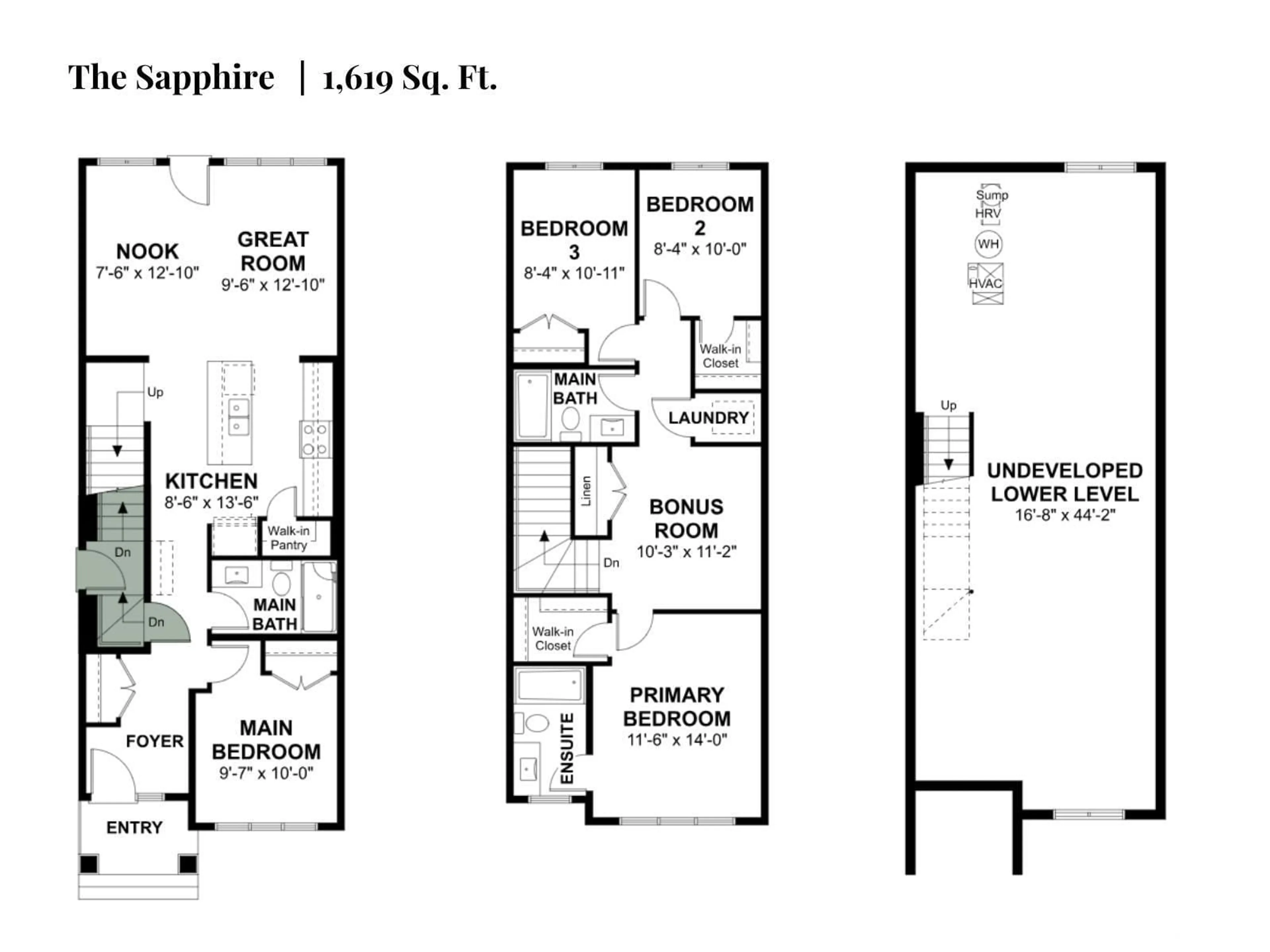 Floor plan for 4586 WARBLER LO, Edmonton Alberta T5S2C2