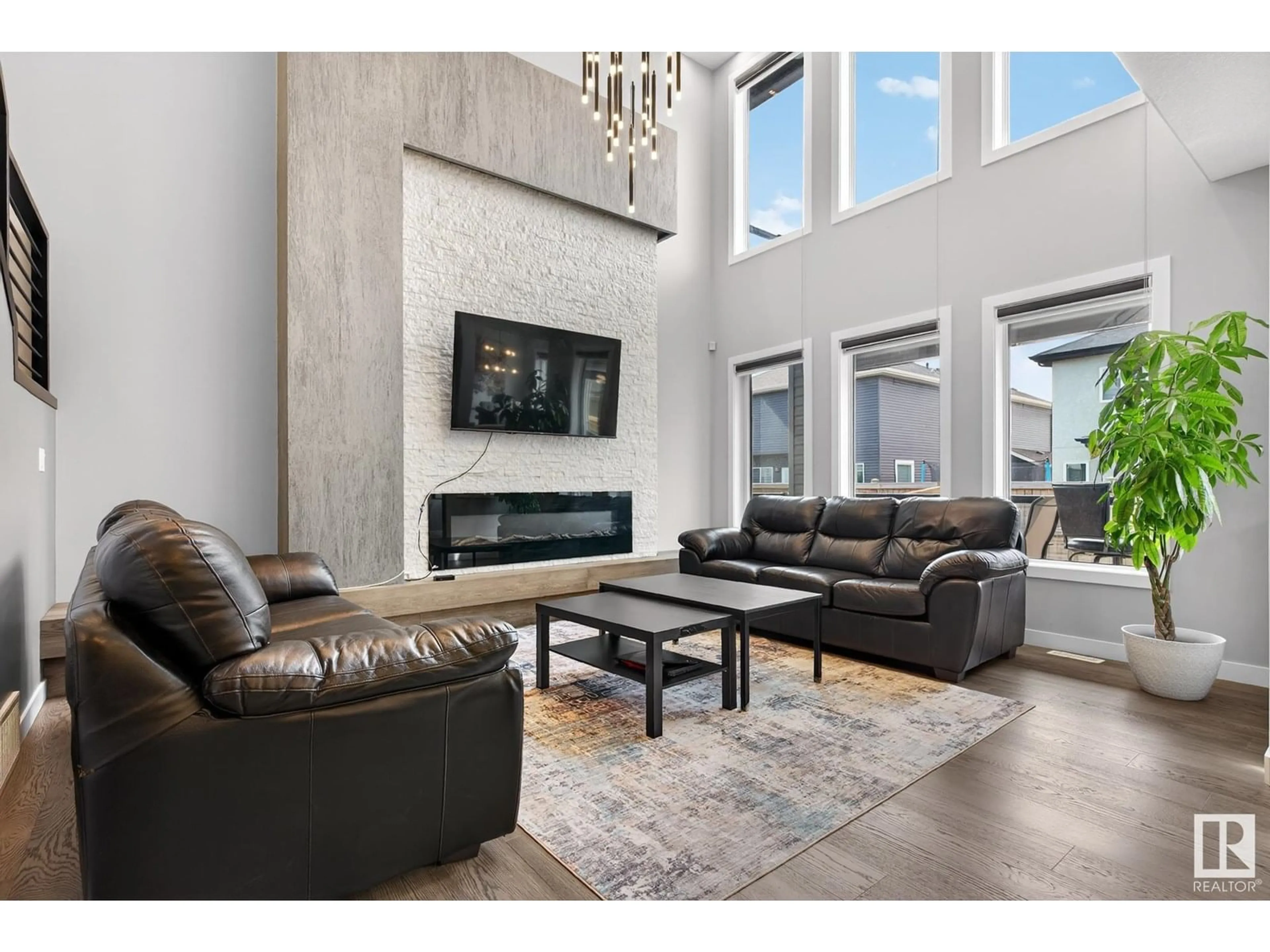 Living room with furniture, unknown for 1027 150 AV, Edmonton Alberta T5Y4C1