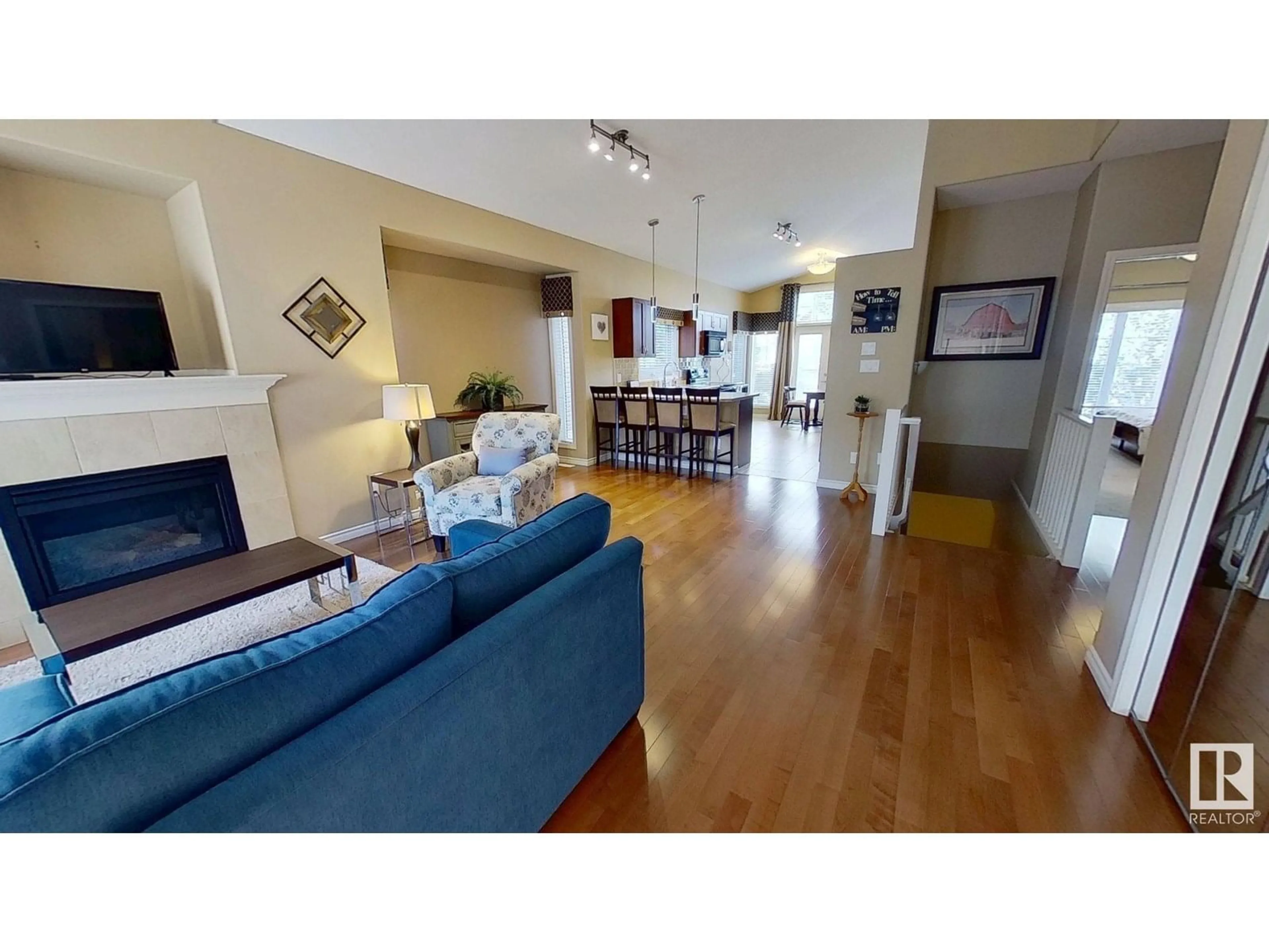Living room with furniture, unknown for 15 - 4001 ETON BV, Sherwood Park Alberta T8H0N8