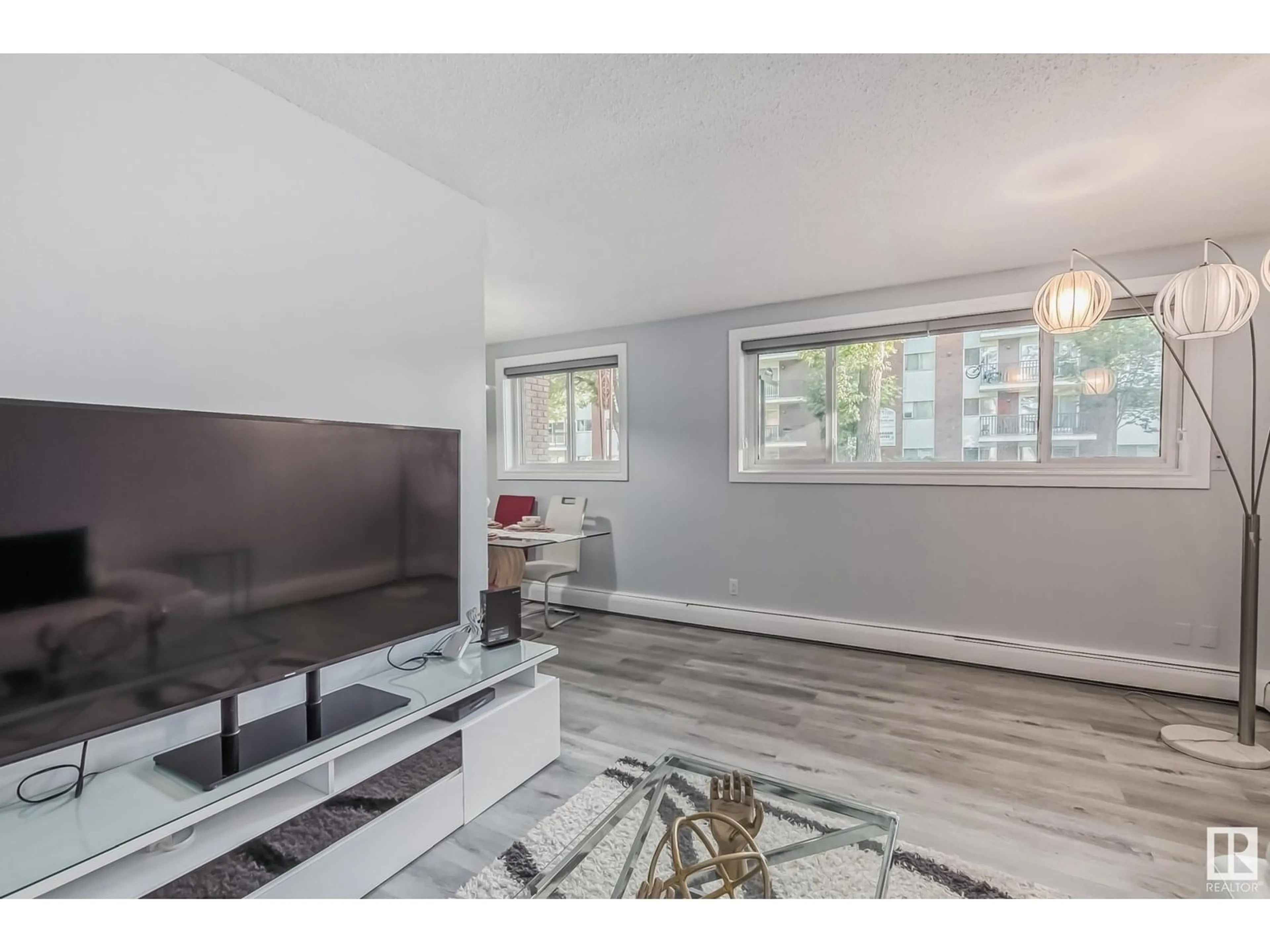 Living room with furniture, unknown for #101 - 10149 83 AV, Edmonton Alberta T6E2C5