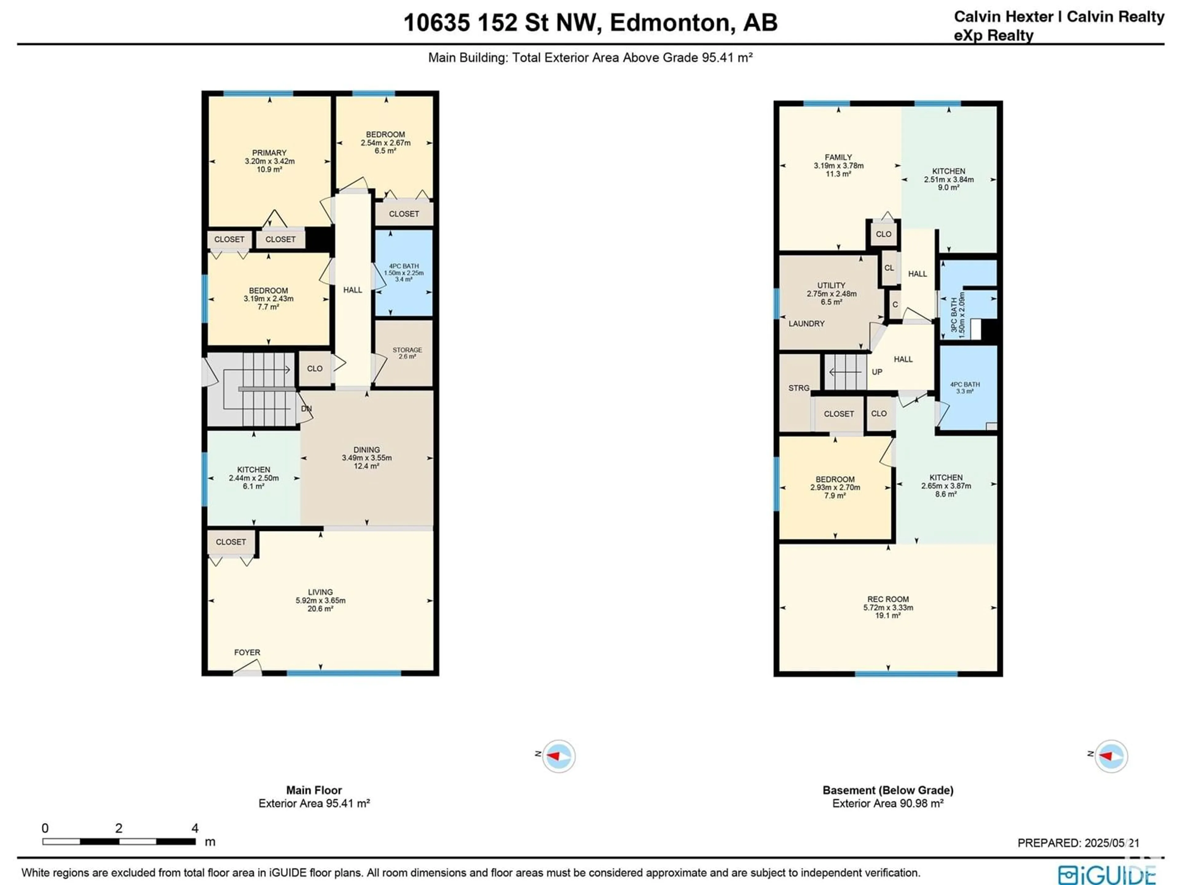 Floor plan for NW - 10633 152 ST, Edmonton Alberta T5P1Z1