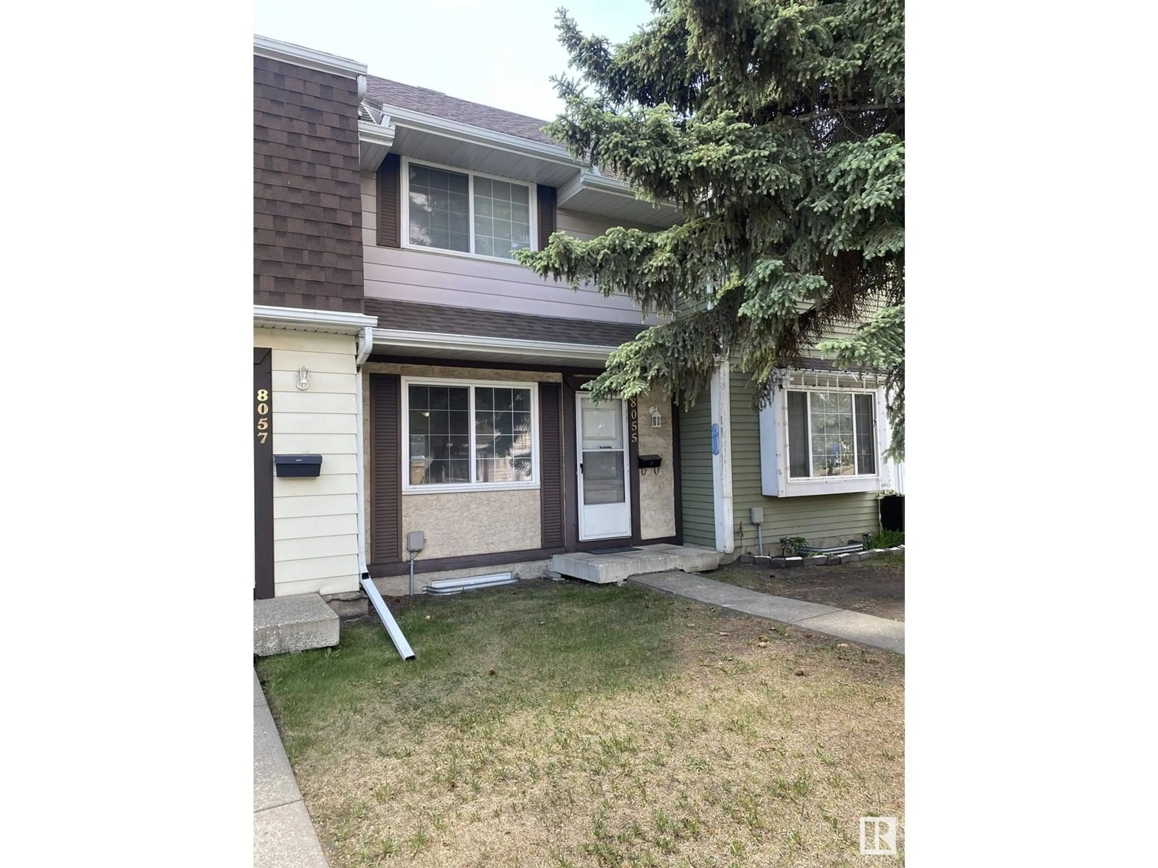 Home with vinyl exterior material, street for NW - 8055 178 ST, Edmonton Alberta T5T1L3