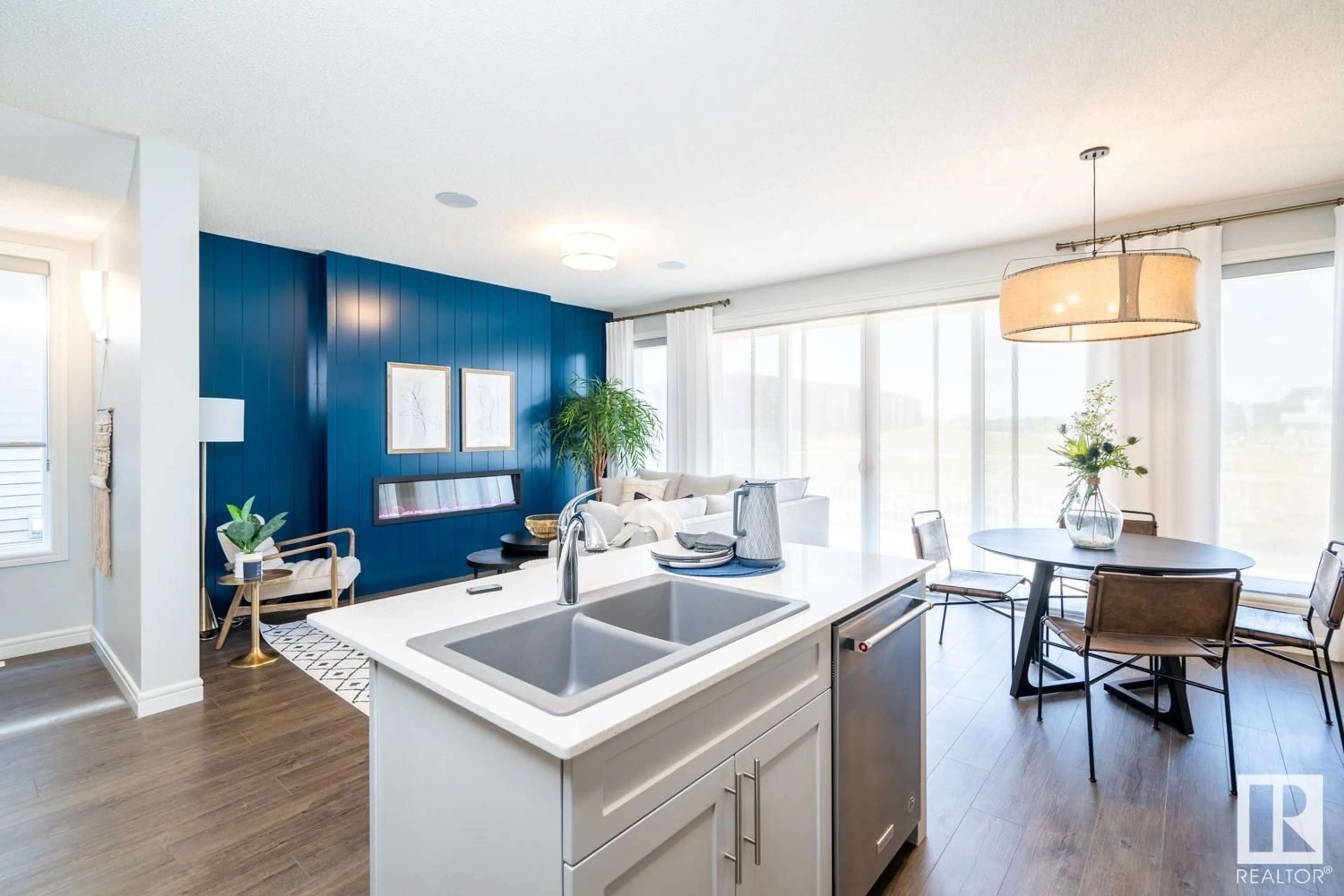 Open concept kitchen, unknown for 50 FICUS WY, Fort Saskatchewan Alberta T8L0Y8