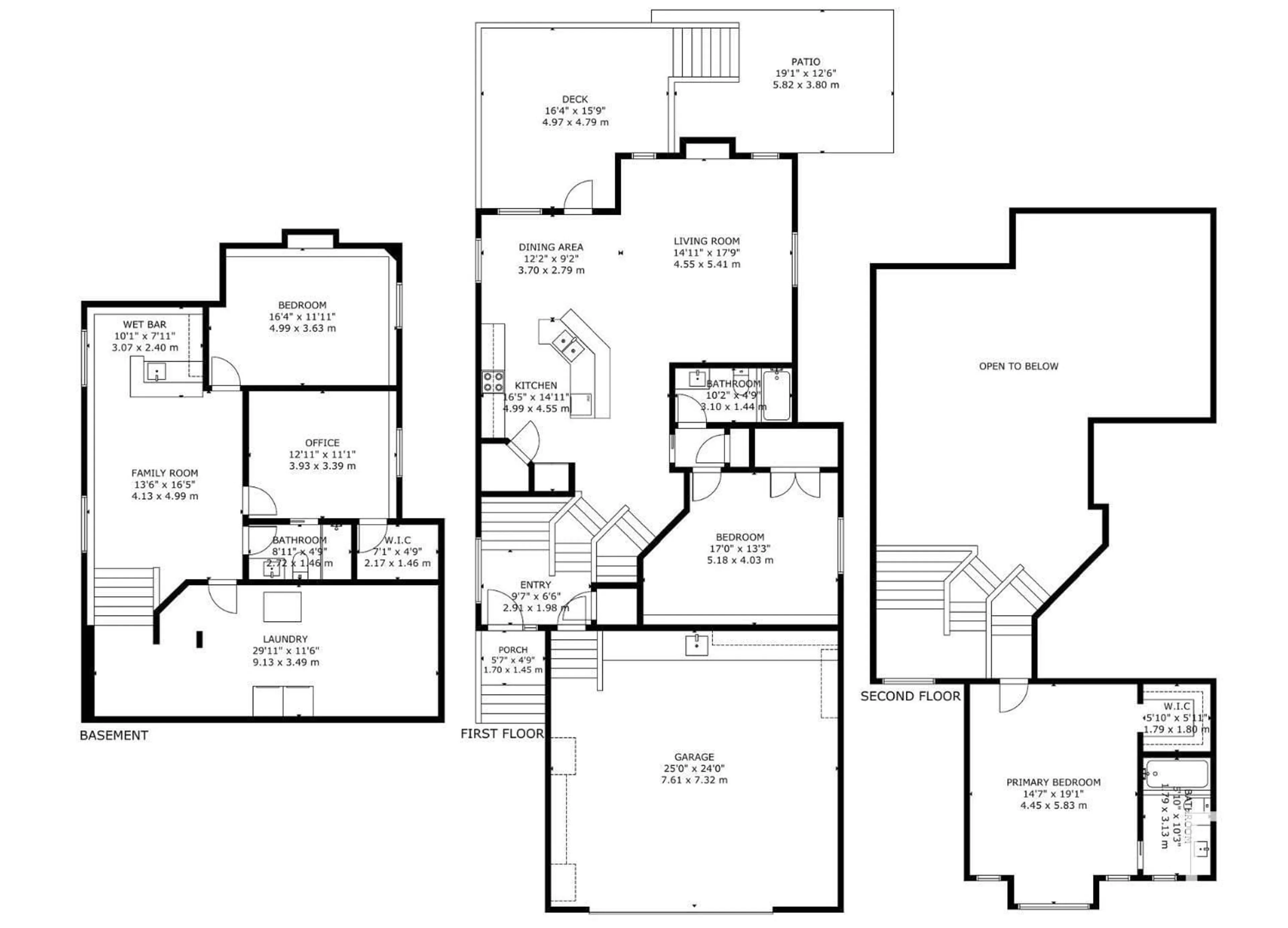 Floor plan for 78 LAMPLIGHT DR, Spruce Grove Alberta T7X0G8
