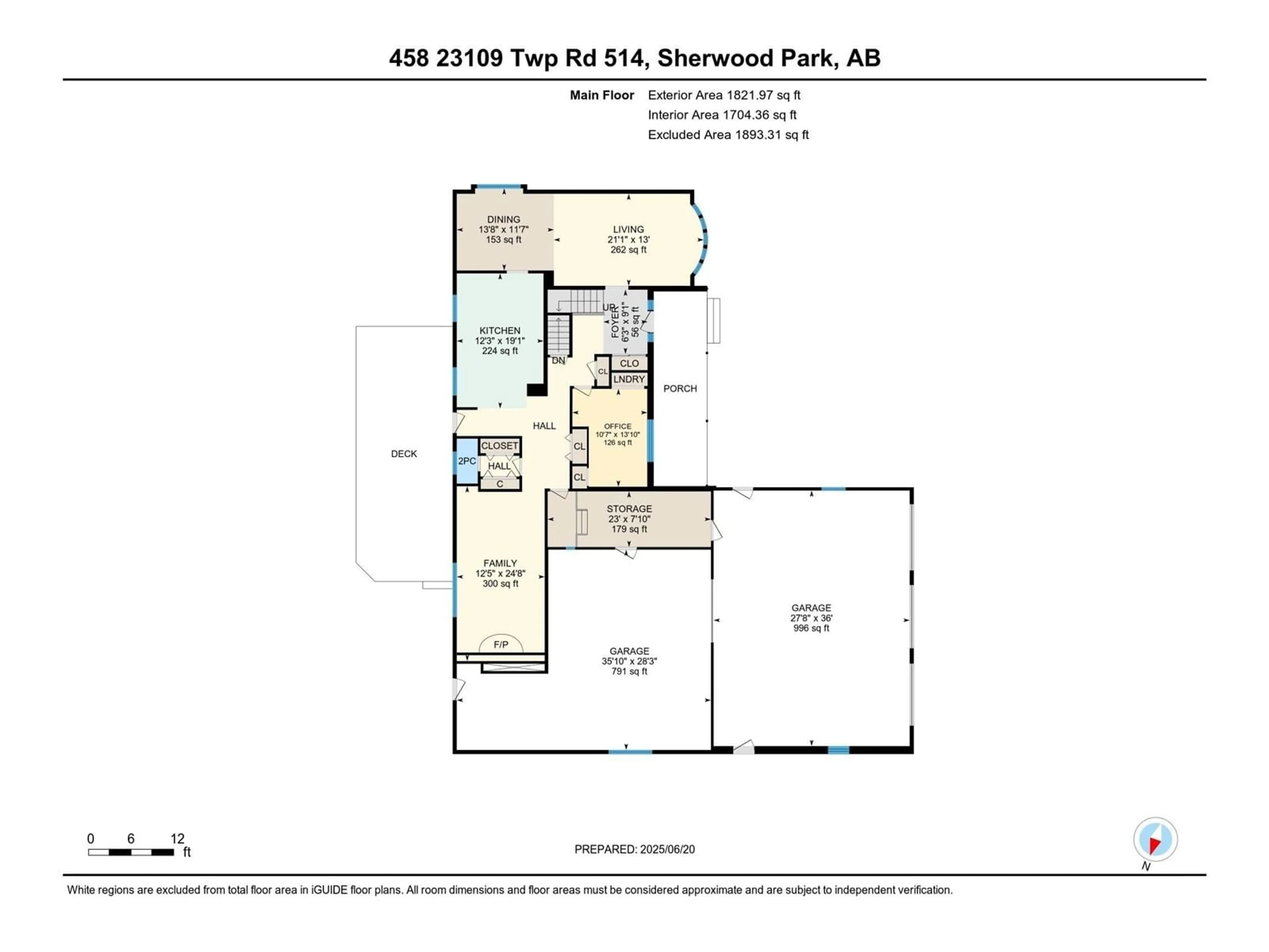Floor plan for 458 23109 TOWNSHIP ROAD 514, Rural Strathcona County Alberta T8B1K9
