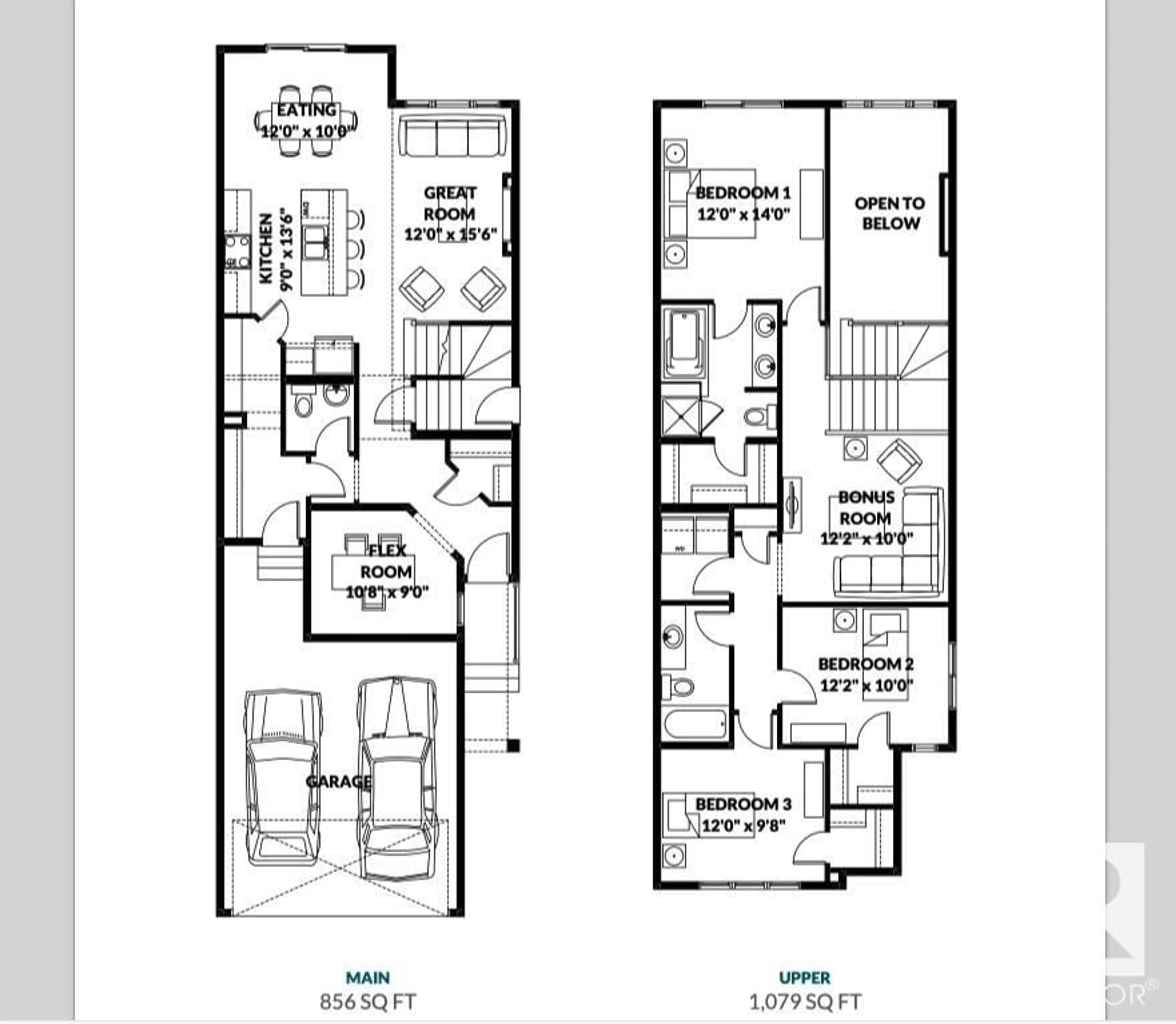 Floor plan for 153 STILES BN, Leduc Alberta T9E1N8