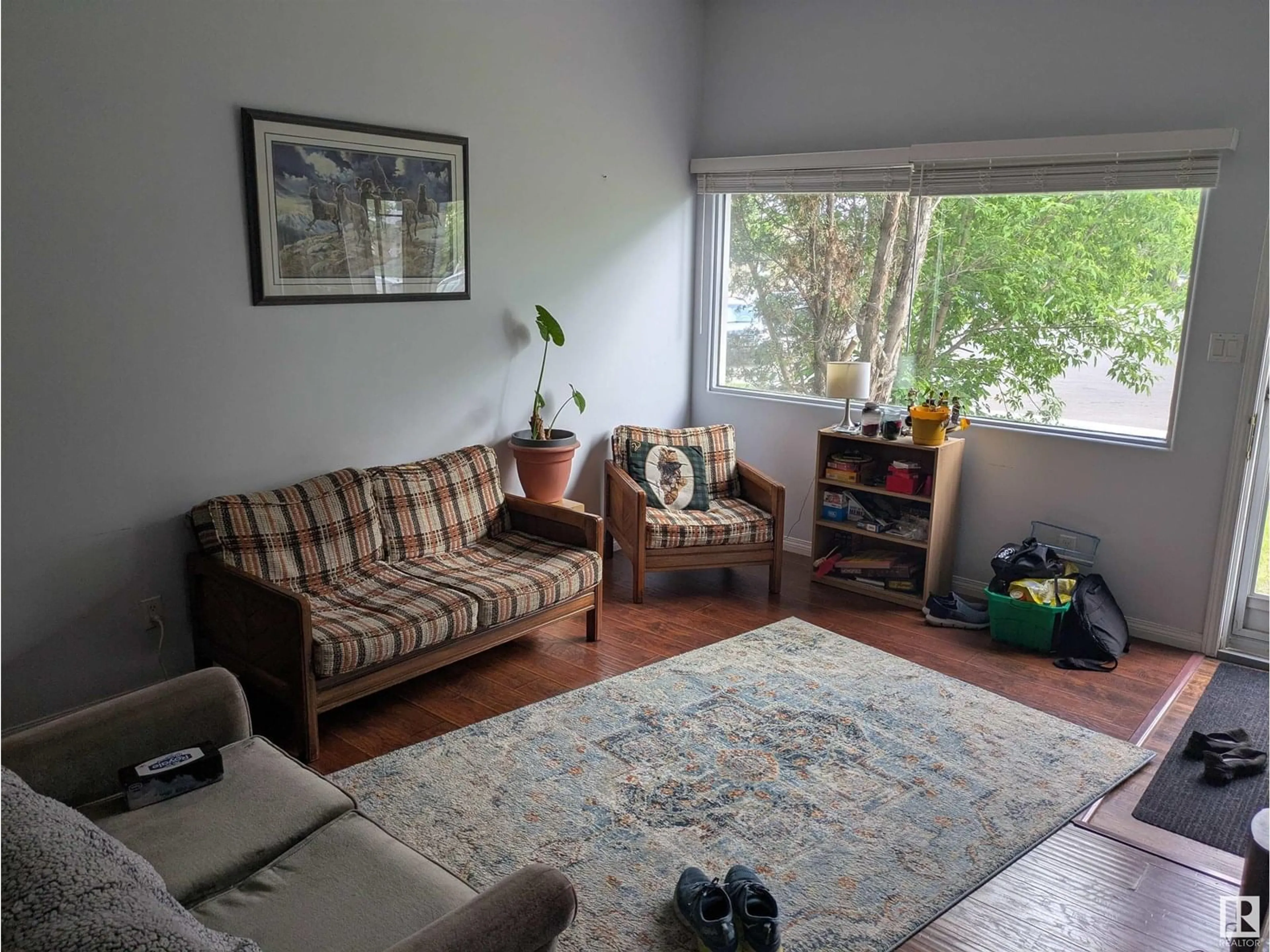 Living room with furniture, unknown for 9030 60 ST, Edmonton Alberta T6B1M8