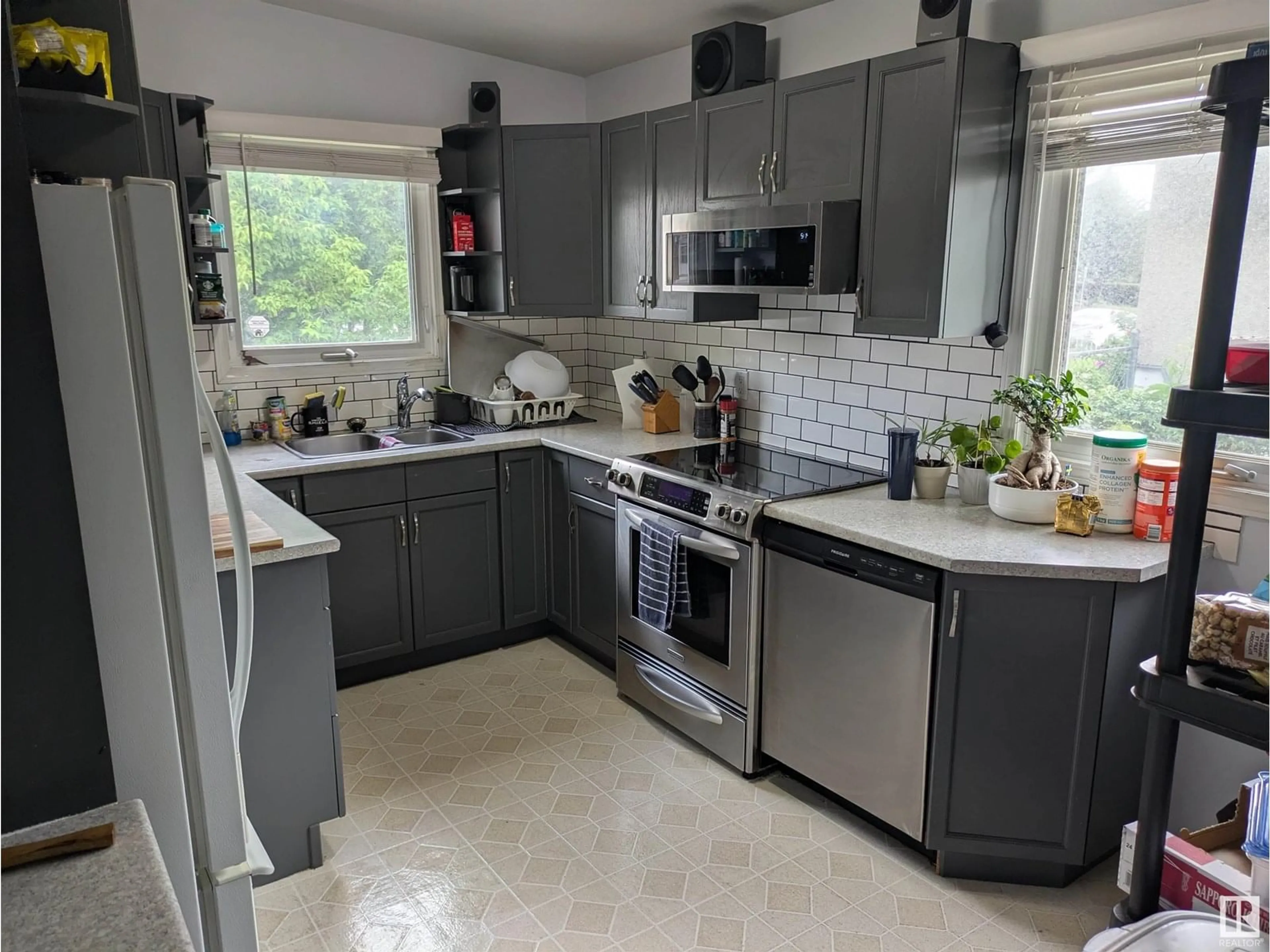 Open concept kitchen, unknown for 9030 60 ST, Edmonton Alberta T6B1M8
